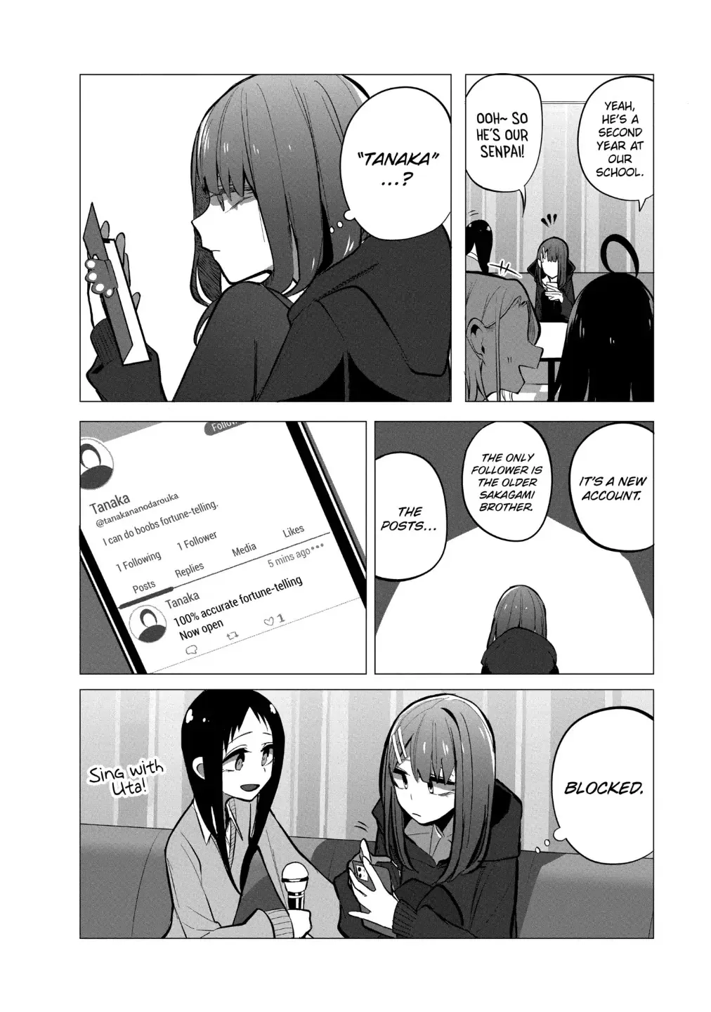 Mizuki-senpai no Koi Uranai Zinmanga X Chapter 17 Page 10