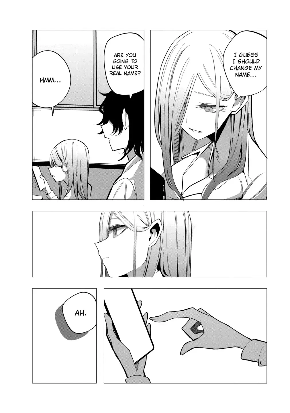 Mizuki-senpai no Koi Uranai Zinmanga X Chapter 17 Page 12