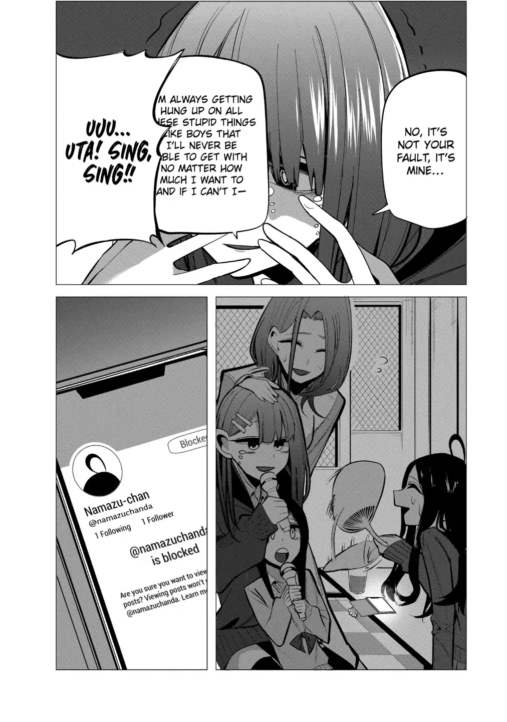 Mizuki-senpai no Koi Uranai Zinmanga X Chapter 17 Page 14