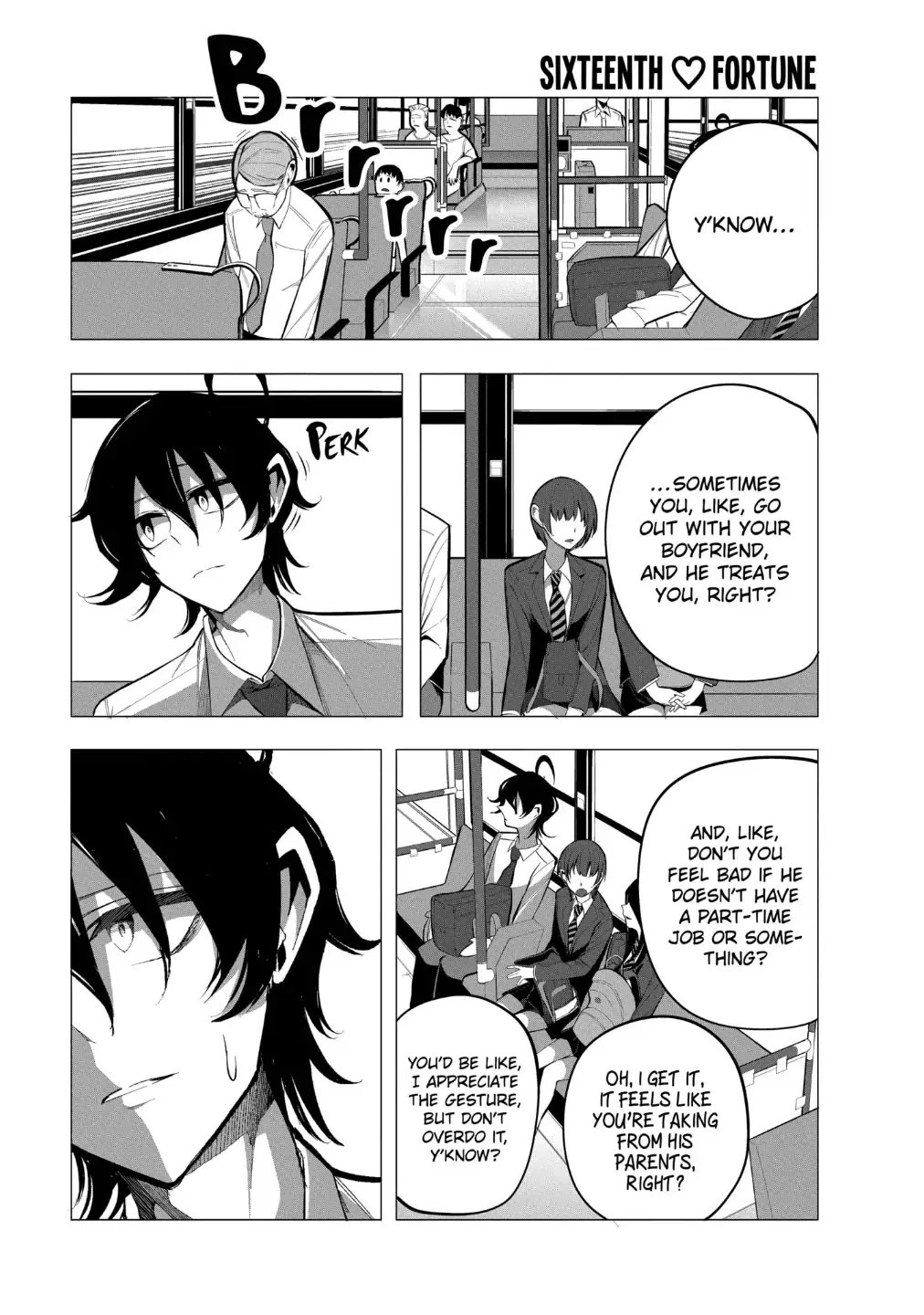 Mizuki-senpai no Koi Uranai Zinmanga X Chapter 16 Page 1
