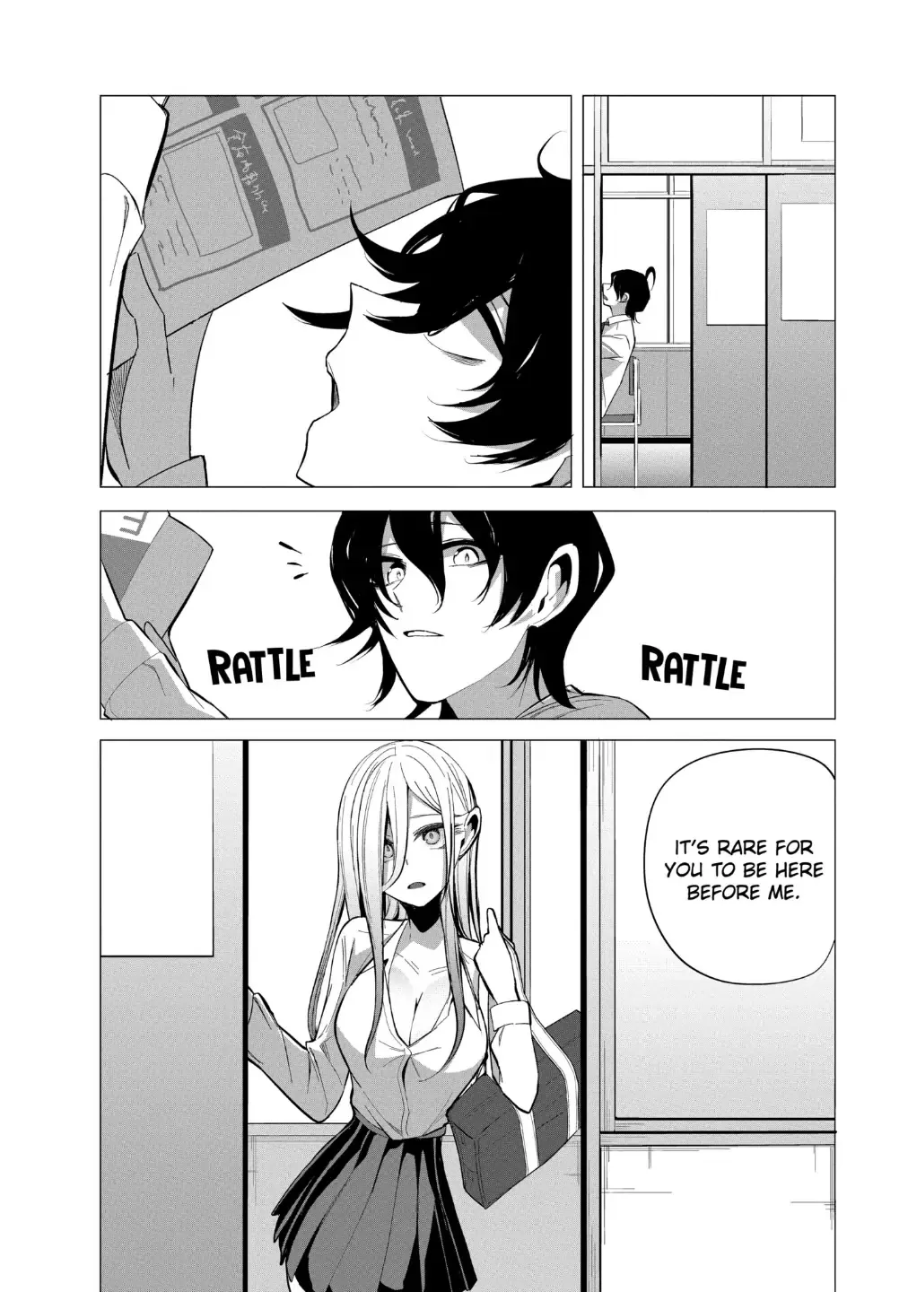 Mizuki-senpai no Koi Uranai Zinmanga X Chapter 16 Page 2