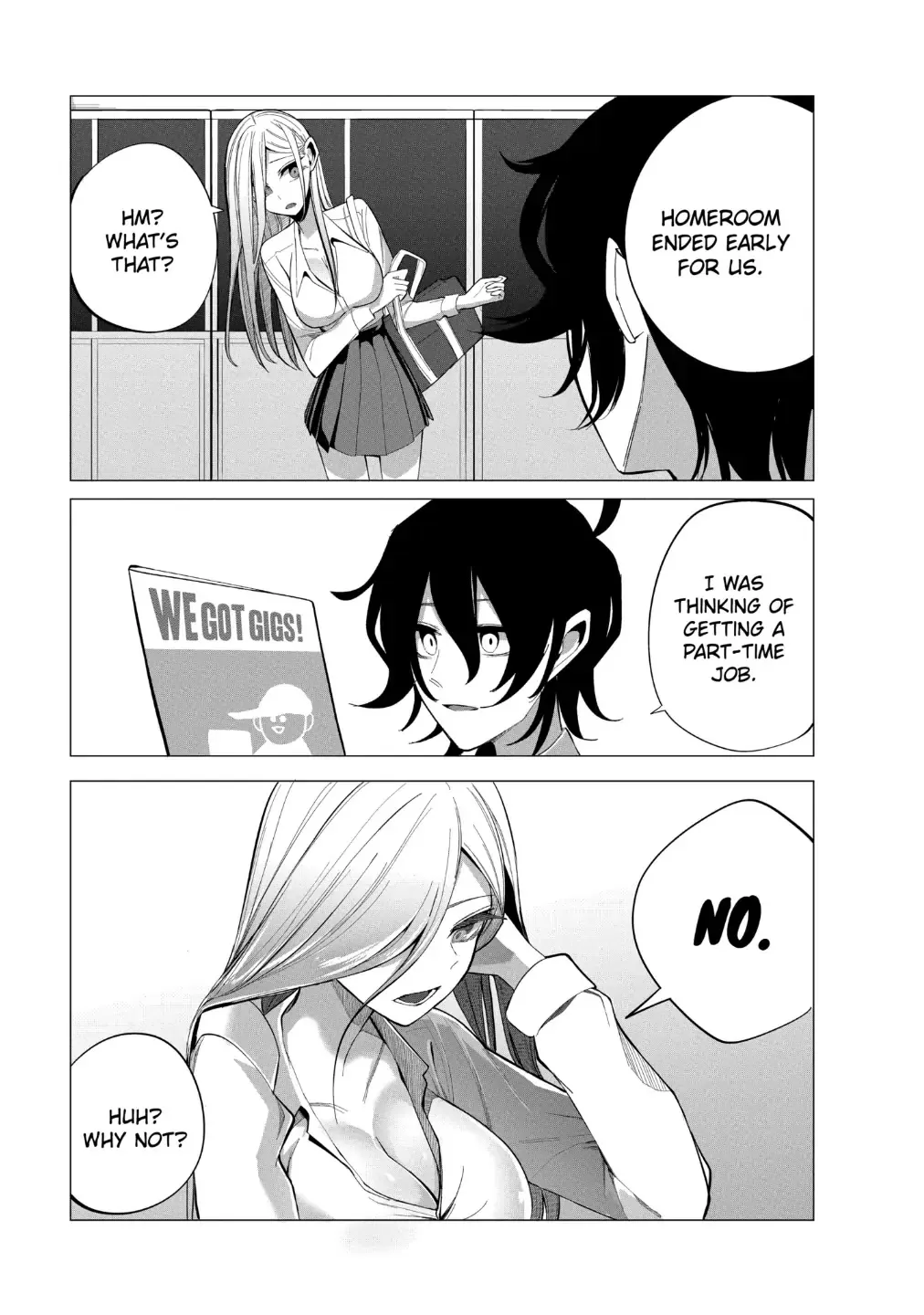 Mizuki-senpai no Koi Uranai Zinmanga X Chapter 16 Page 3