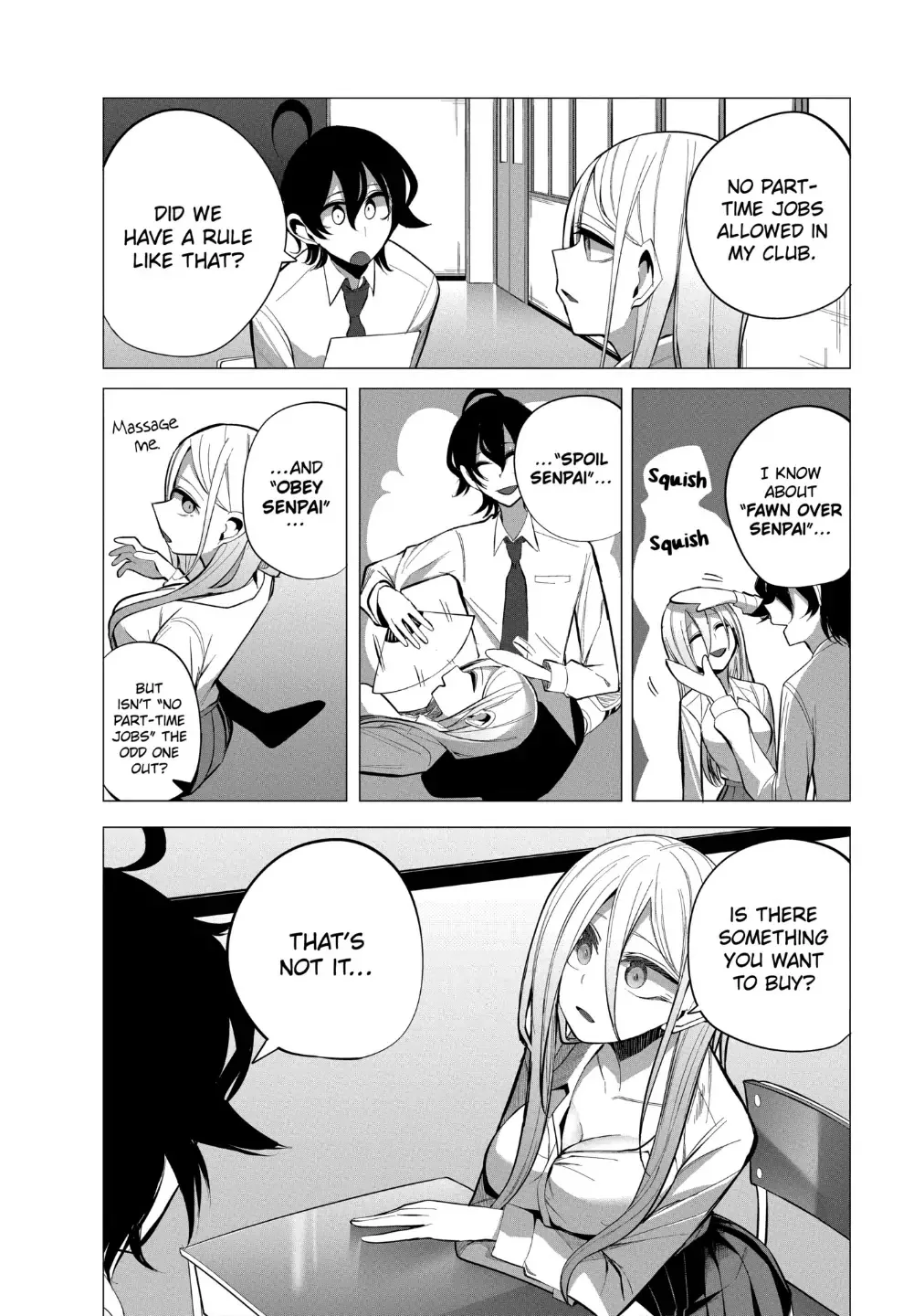 Mizuki-senpai no Koi Uranai Zinmanga X Chapter 16 Page 4