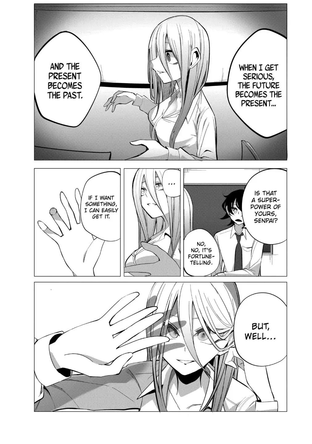 Mizuki-senpai no Koi Uranai Zinmanga X Chapter 16 Page 6
