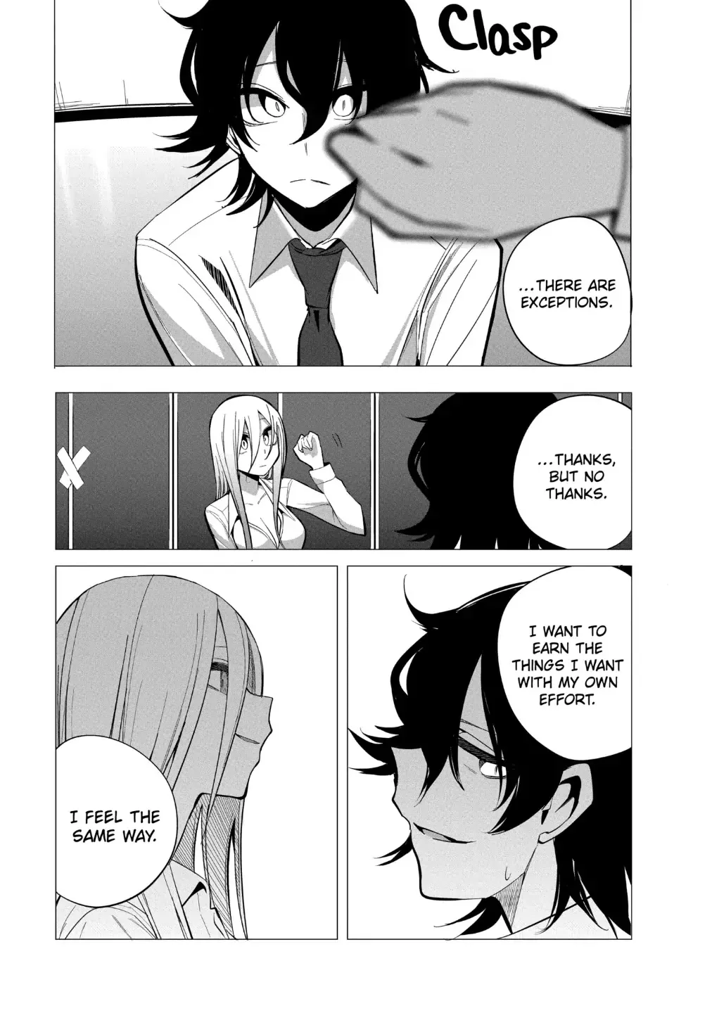 Mizuki-senpai no Koi Uranai Zinmanga X Chapter 16 Page 7