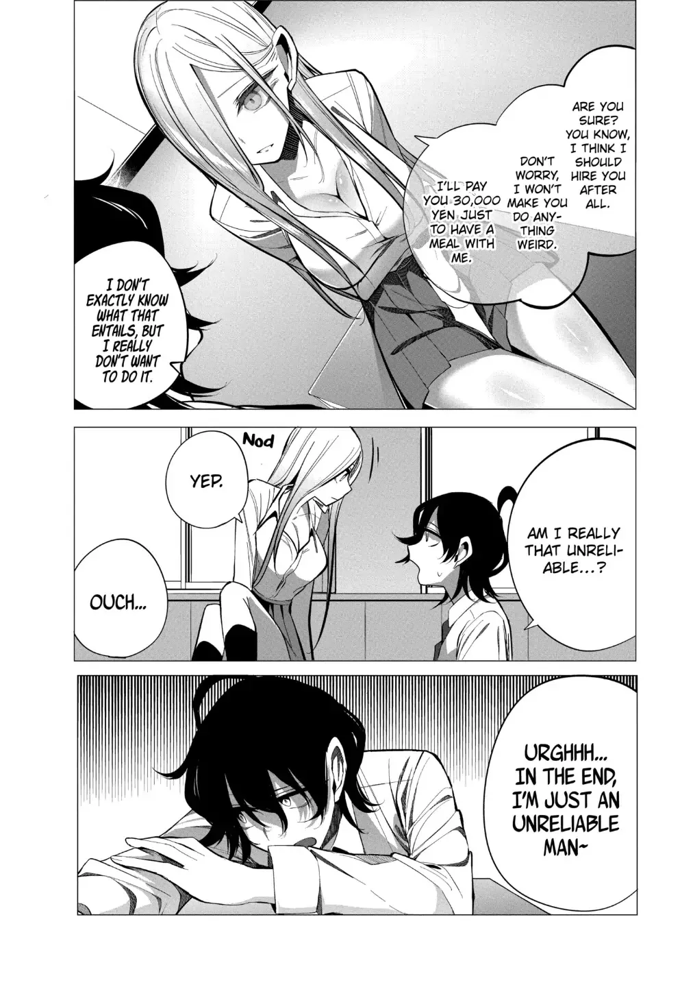 Mizuki-senpai no Koi Uranai Zinmanga X Chapter 16 Page 12