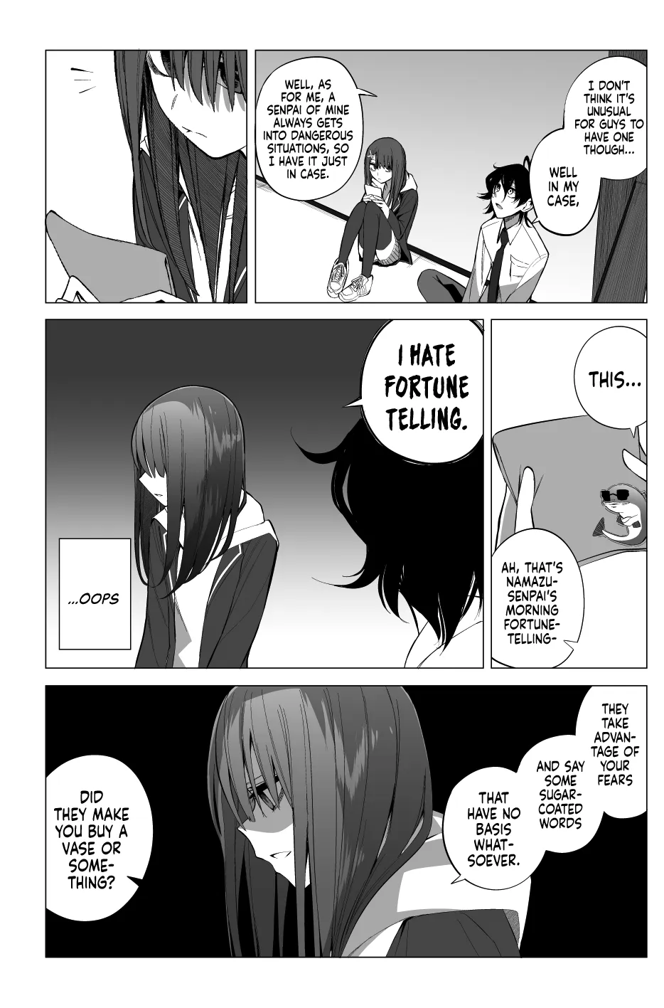 Mizuki-senpai no Koi Uranai Zinmanga X Chapter 15 Page 5