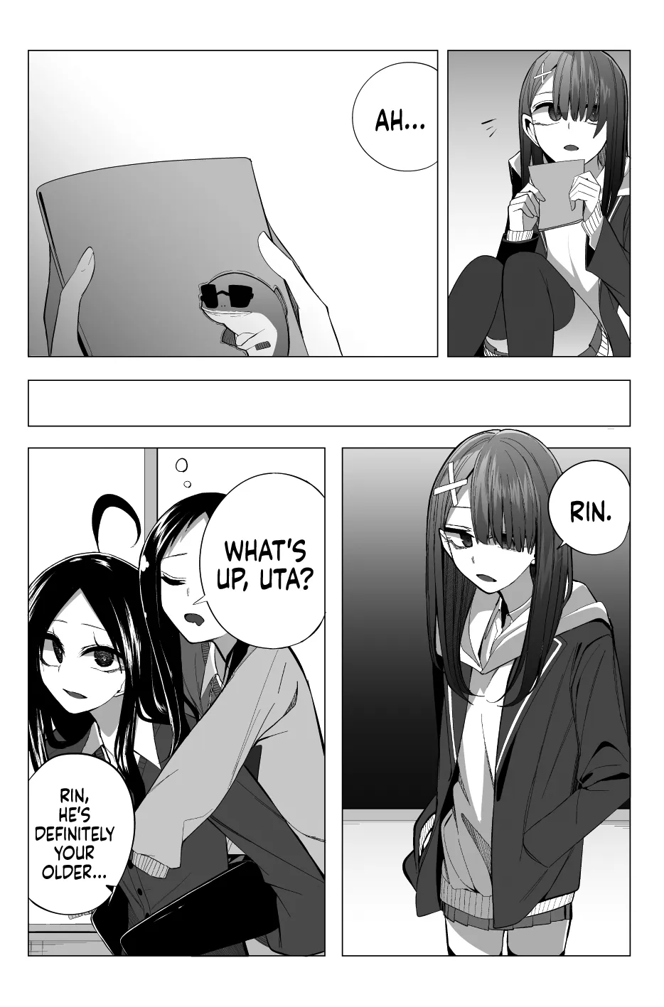 Mizuki-senpai no Koi Uranai Zinmanga X Chapter 15 Page 10