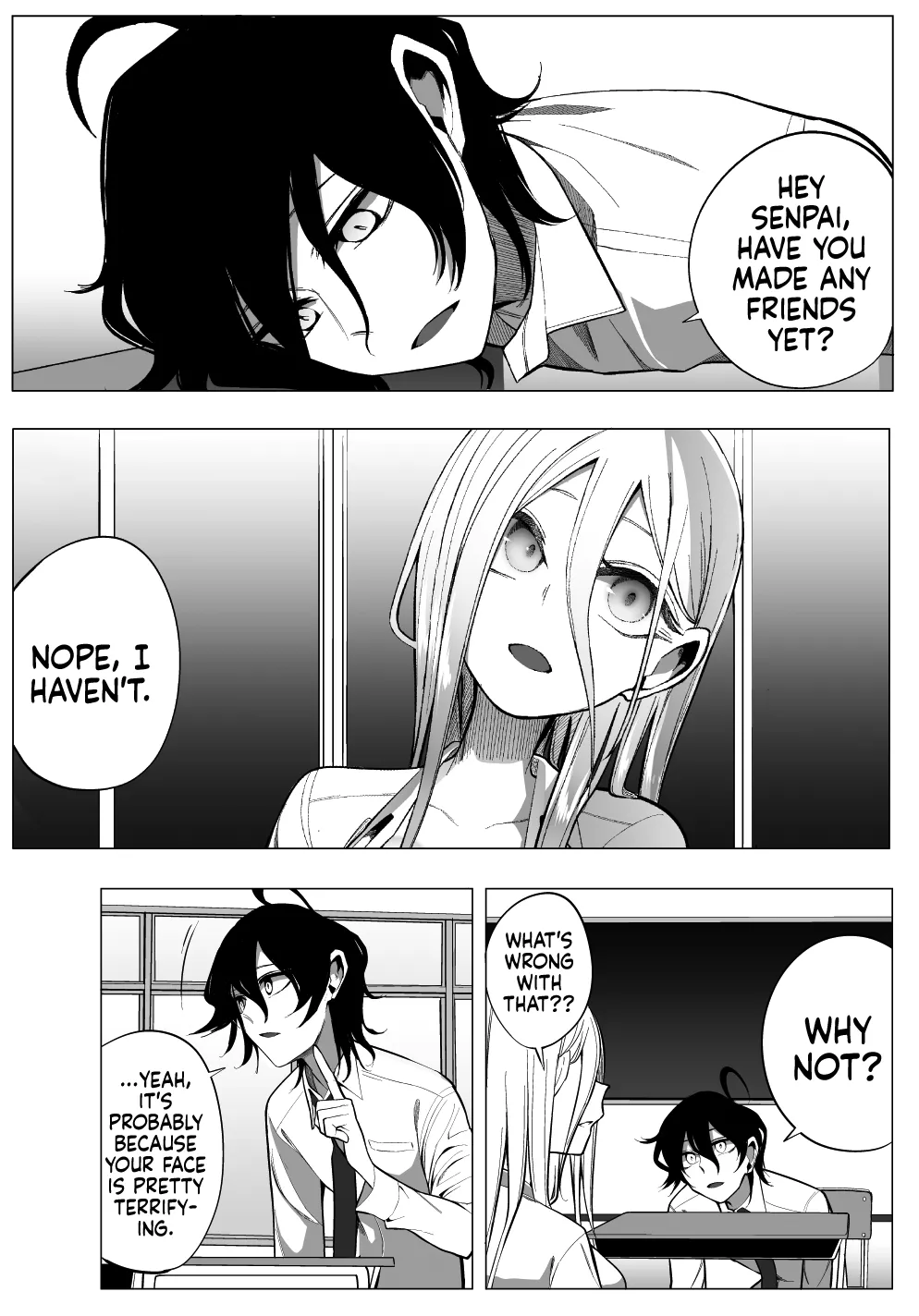 Mizuki-senpai no Koi Uranai Zinmanga X Chapter 14 Page 1