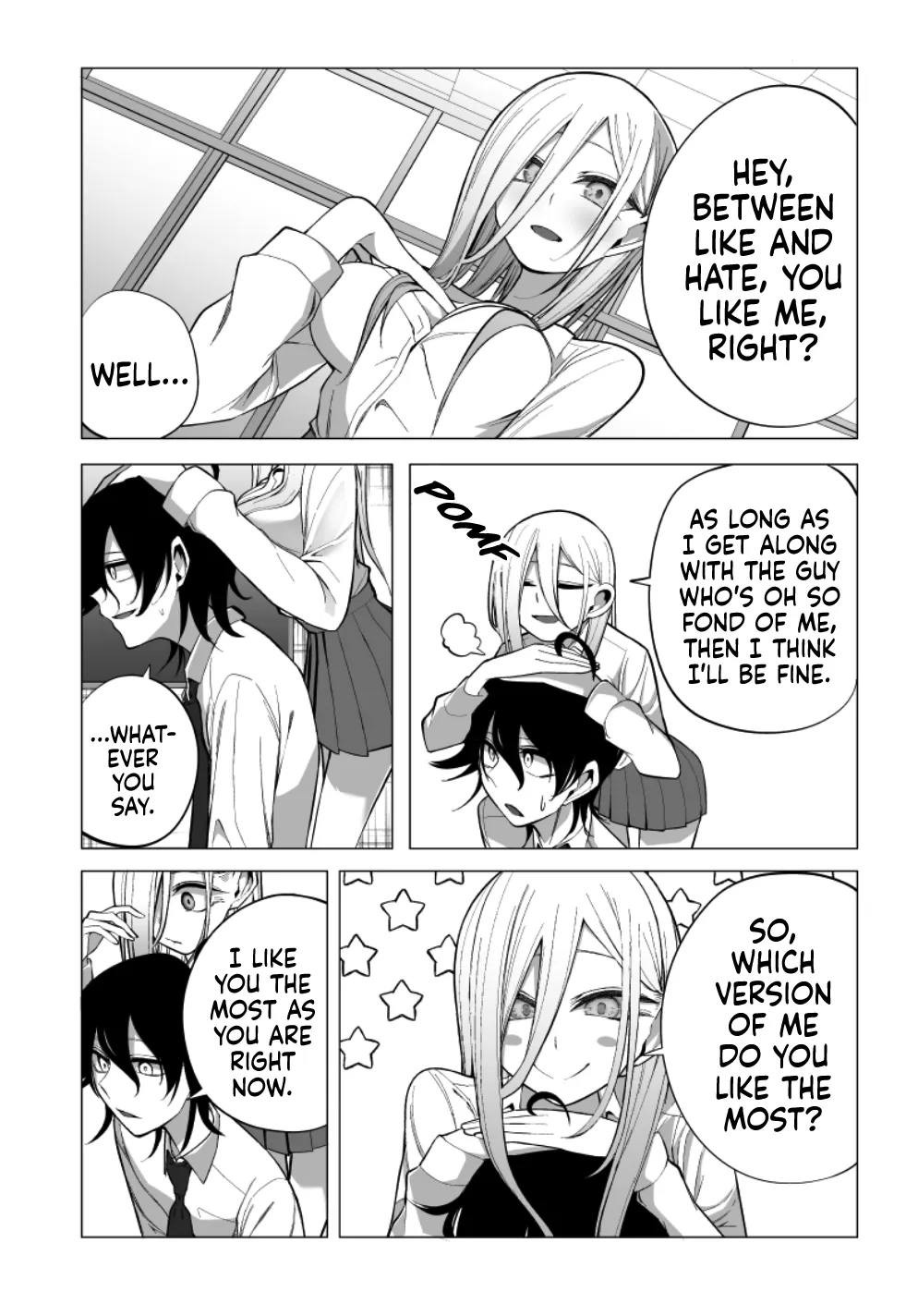 Mizuki-senpai no Koi Uranai Zinmanga X Chapter 14 Page 9