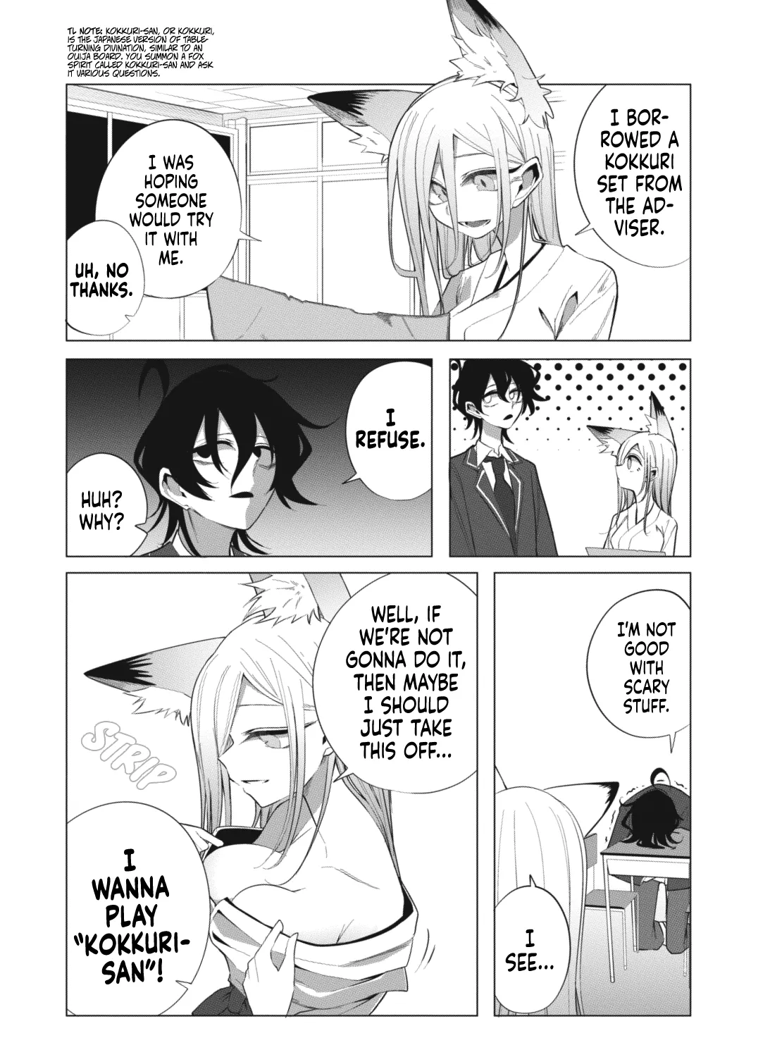 Mizuki-senpai no Koi Uranai Zinmanga X Chapter 13 Page 3