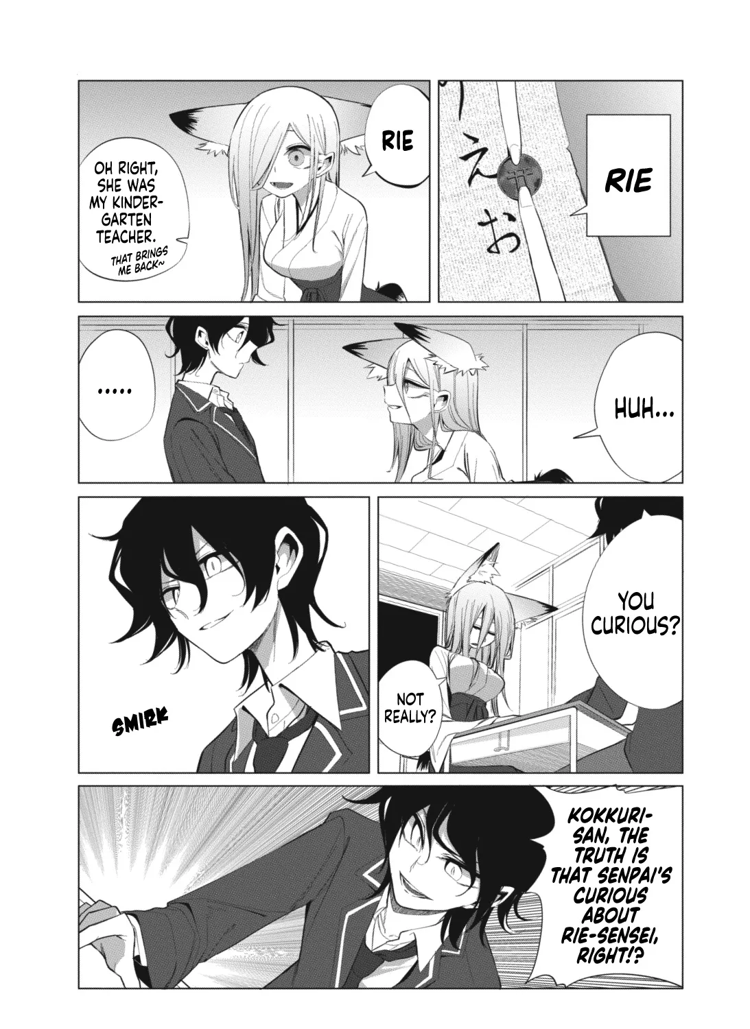 Mizuki-senpai no Koi Uranai Zinmanga X Chapter 13 Page 9