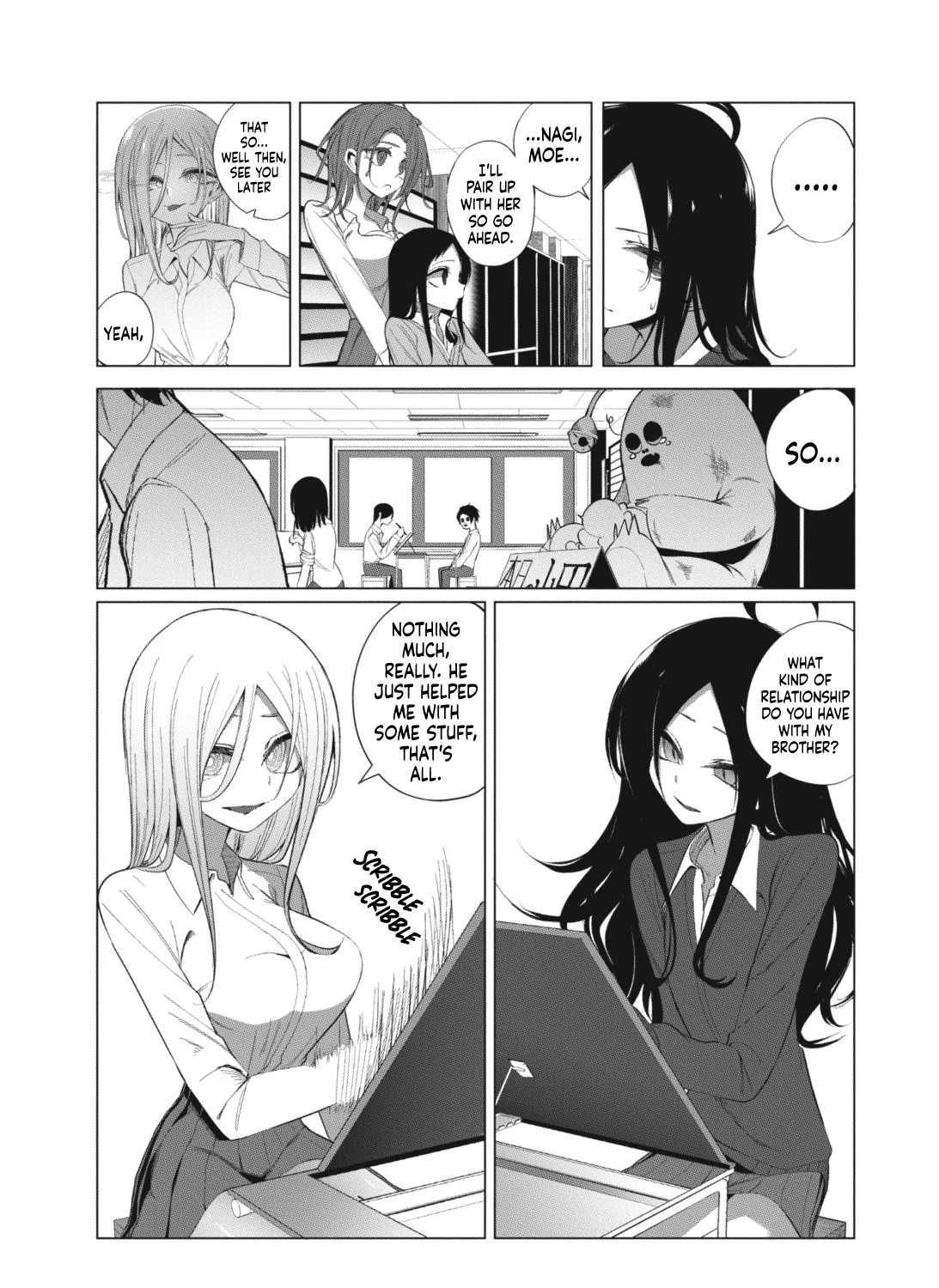 Mizuki-senpai no Koi Uranai Zinmanga X Chapter 12 Page 5