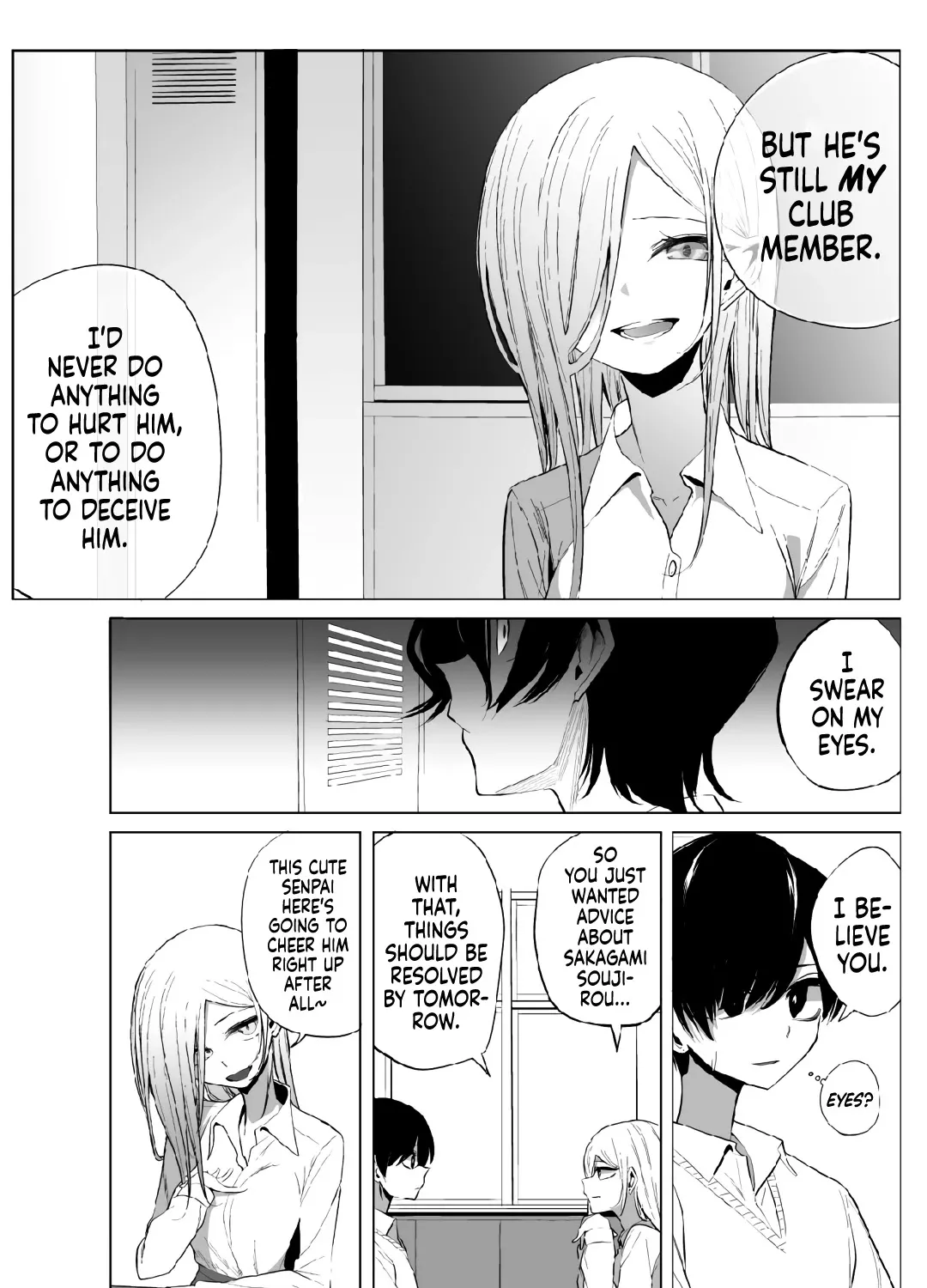 Mizuki-senpai no Koi Uranai Zinmanga X Chapter 11 Page 21