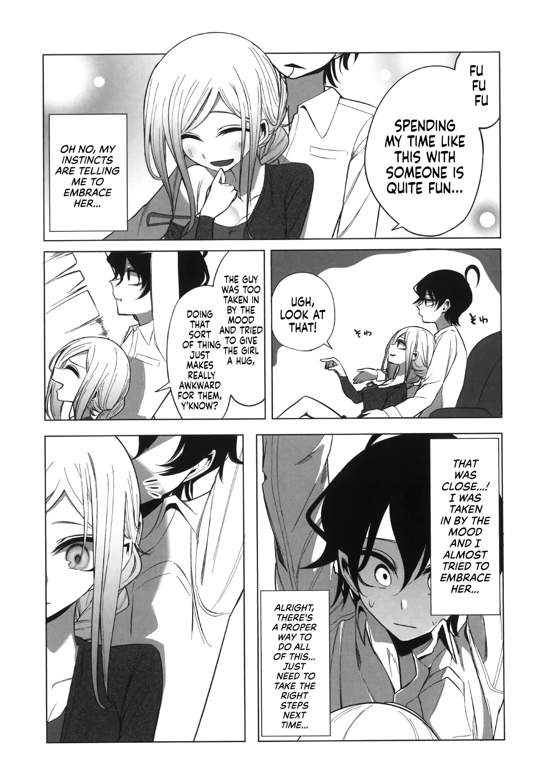 Mizuki-senpai no Koi Uranai Zinmanga X Chapter 10 Page 11