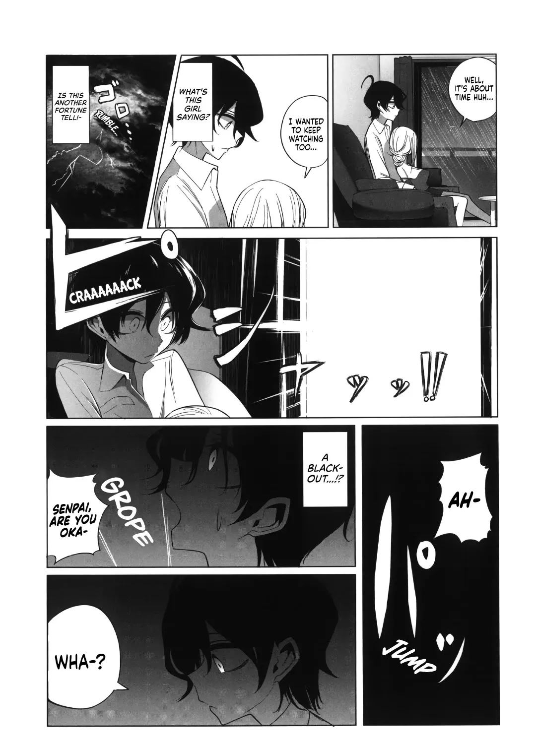 Mizuki-senpai no Koi Uranai Zinmanga X Chapter 10 Page 13