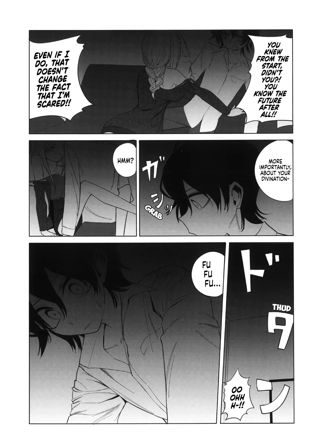 Mizuki-senpai no Koi Uranai Zinmanga X Chapter 10 Page 17