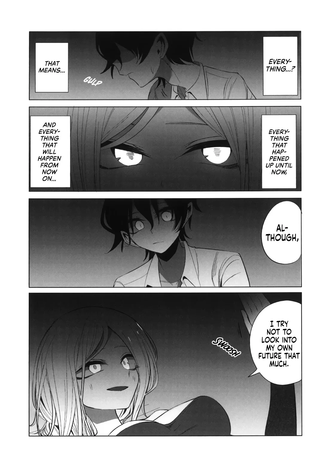 Mizuki-senpai no Koi Uranai Zinmanga X Chapter 10 Page 21