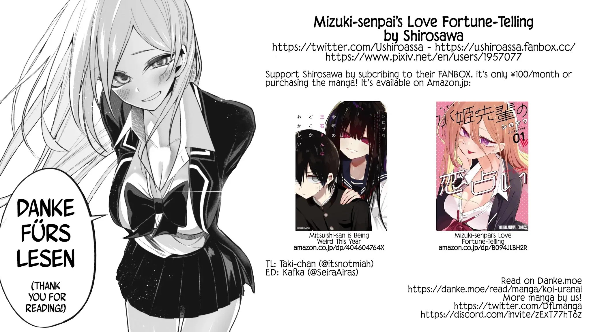 Mizuki-senpai no Koi Uranai Zinmanga X Chapter 10 Page 29