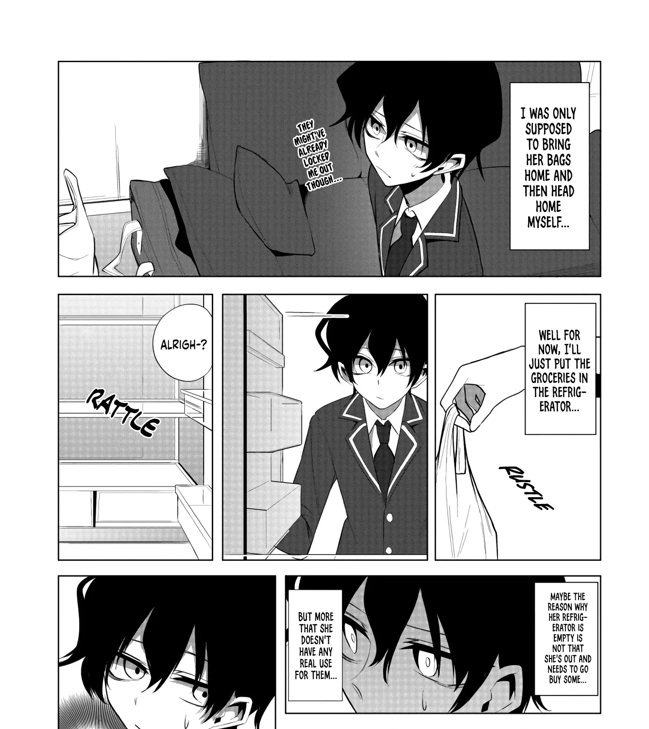 Mizuki-senpai no Koi Uranai Zinmanga X Chapter 9 Page 5