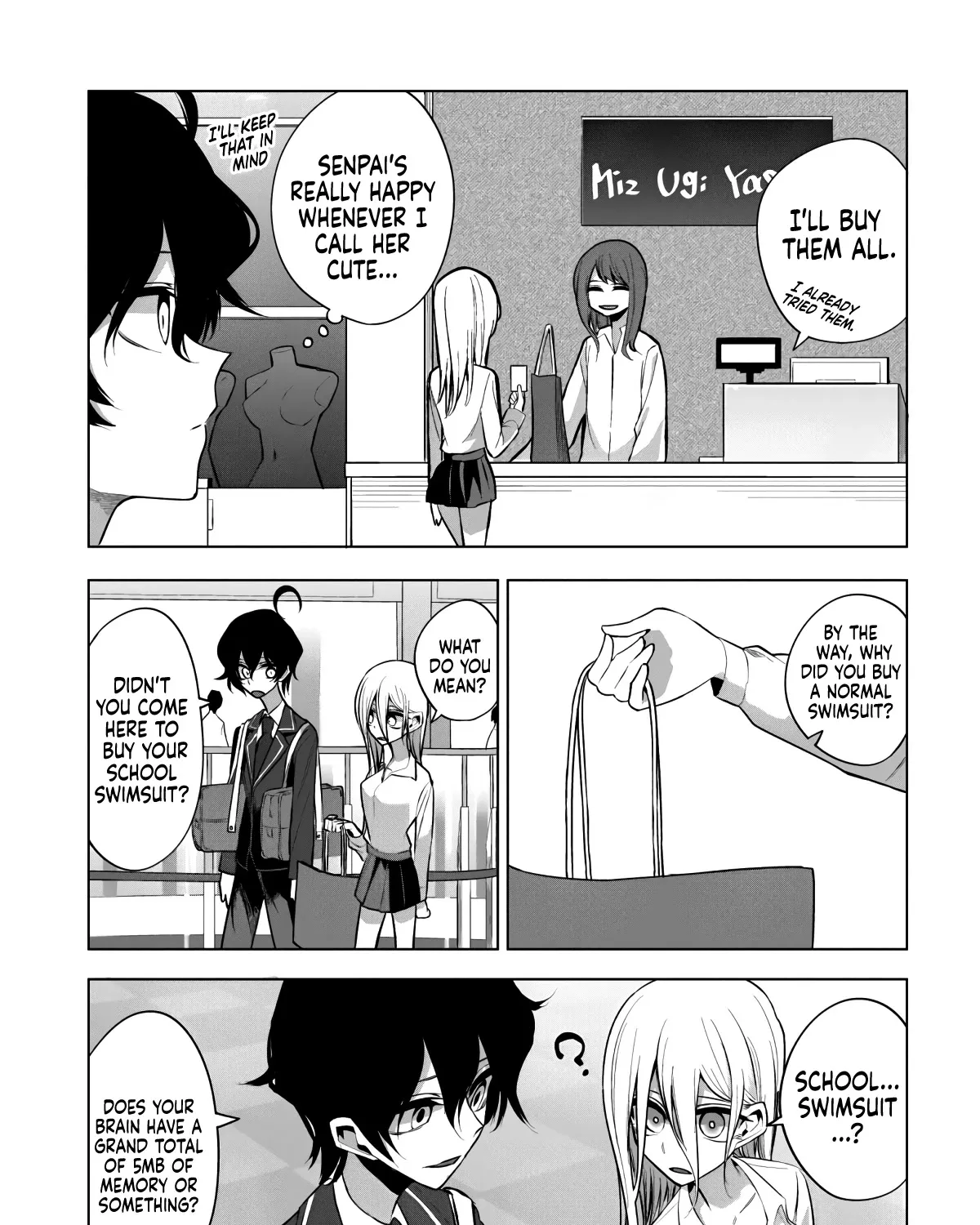 Mizuki-senpai no Koi Uranai Zinmanga X Chapter 8 Page 13