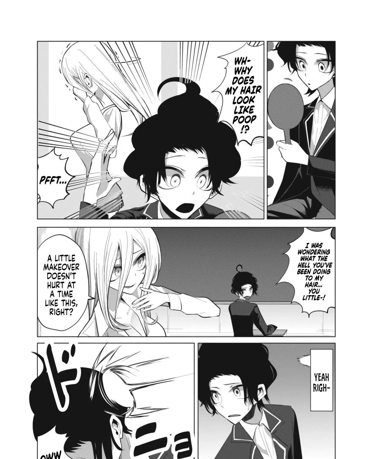 Mizuki-senpai no Koi Uranai Zinmanga X Chapter 7 Page 9