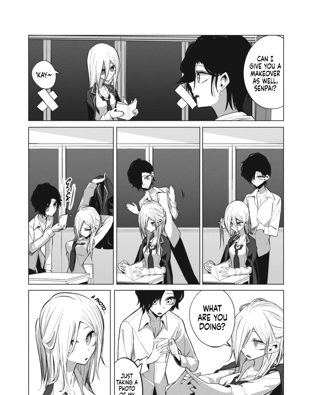 Mizuki-senpai no Koi Uranai Zinmanga X Chapter 7 Page 15