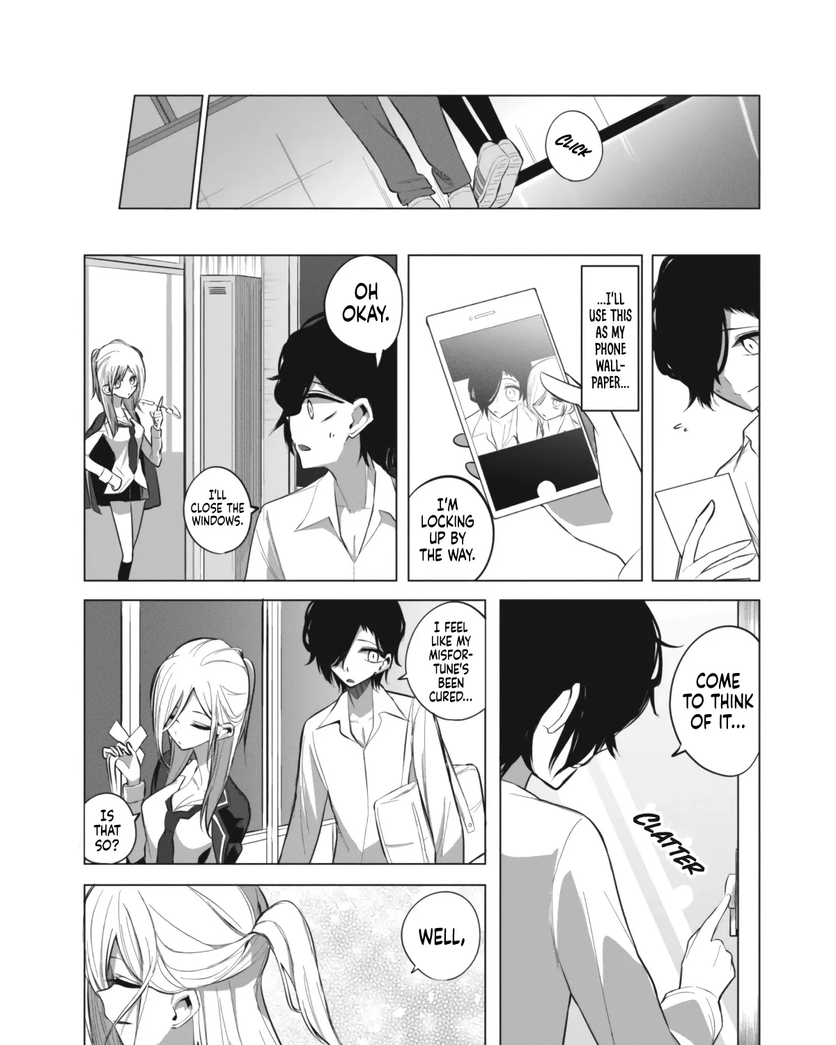 Mizuki-senpai no Koi Uranai Zinmanga X Chapter 7 Page 21