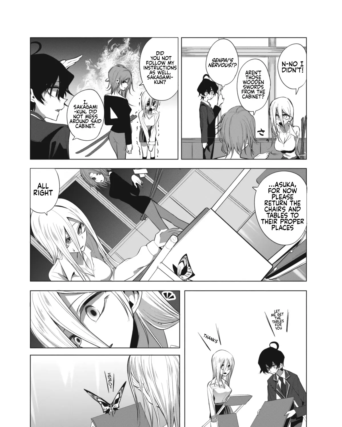 Mizuki-senpai no Koi Uranai Zinmanga X Chapter 6 Page 19