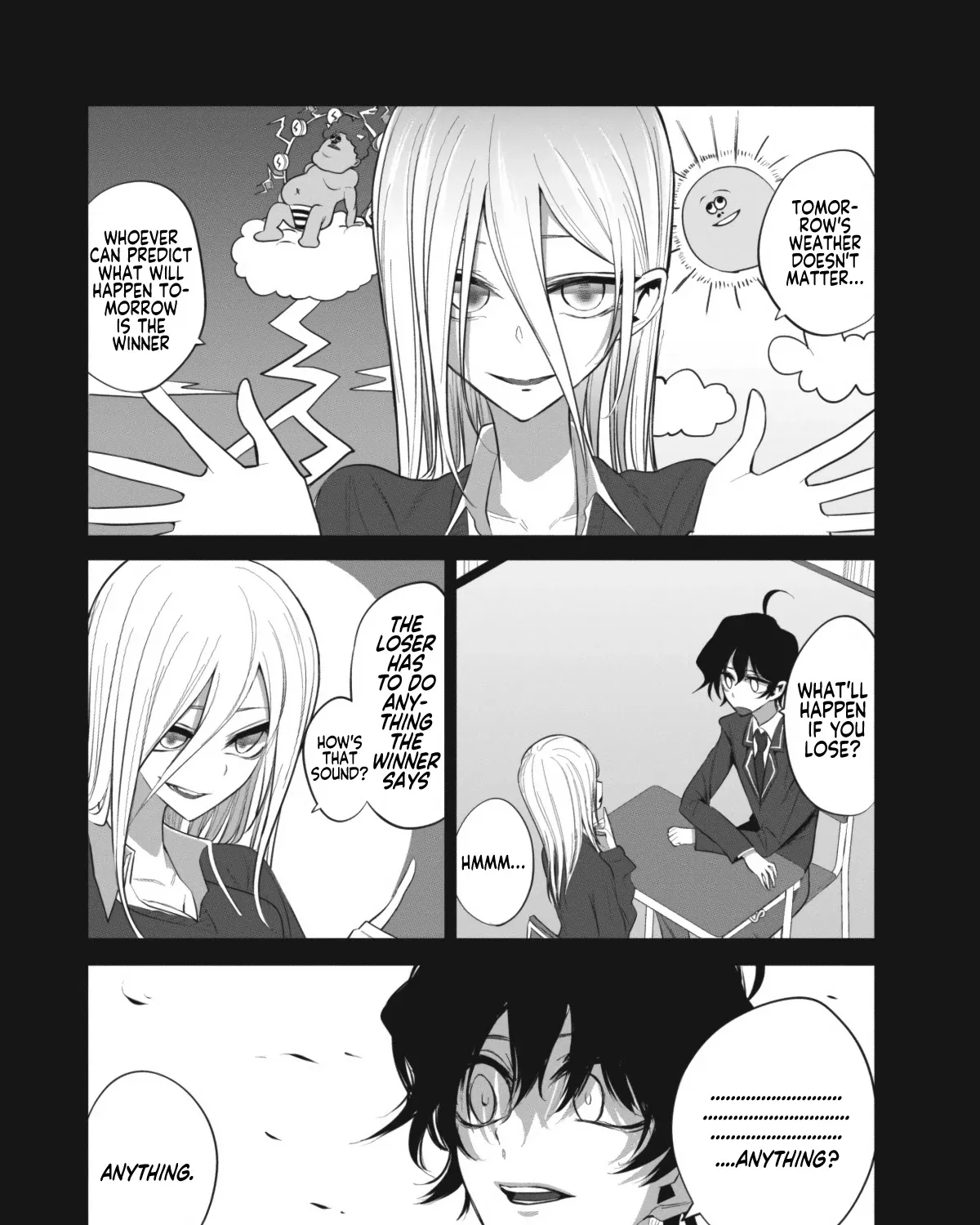 Mizuki-senpai no Koi Uranai Zinmanga X Chapter 5 Page 11