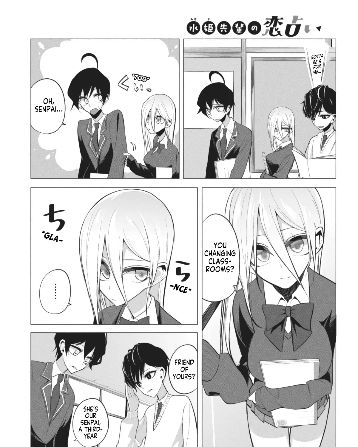 Mizuki-senpai no Koi Uranai Zinmanga X Chapter 4 Page 3