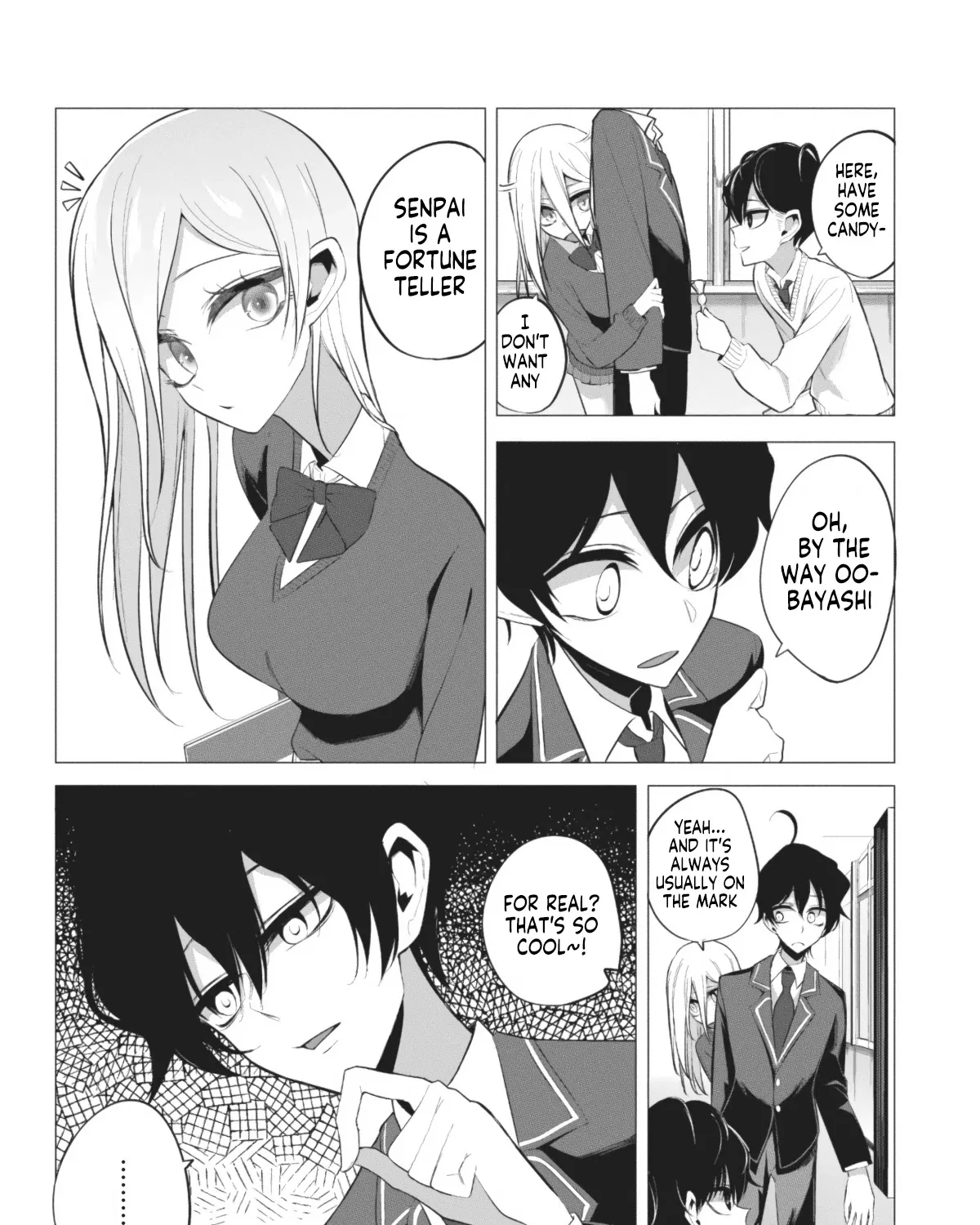 Mizuki-senpai no Koi Uranai Zinmanga X Chapter 4 Page 13