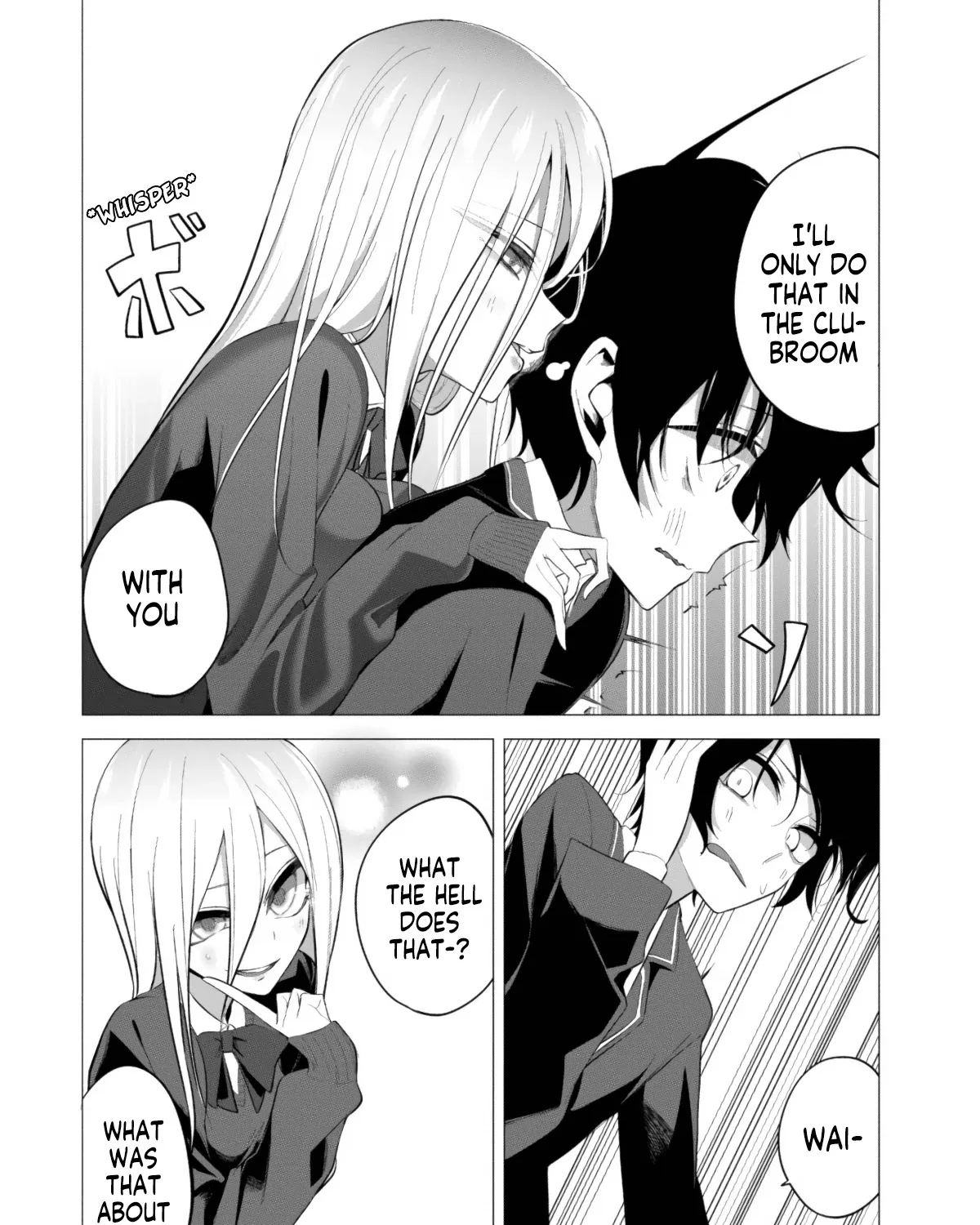 Mizuki-senpai no Koi Uranai Zinmanga X Chapter 4 Page 23