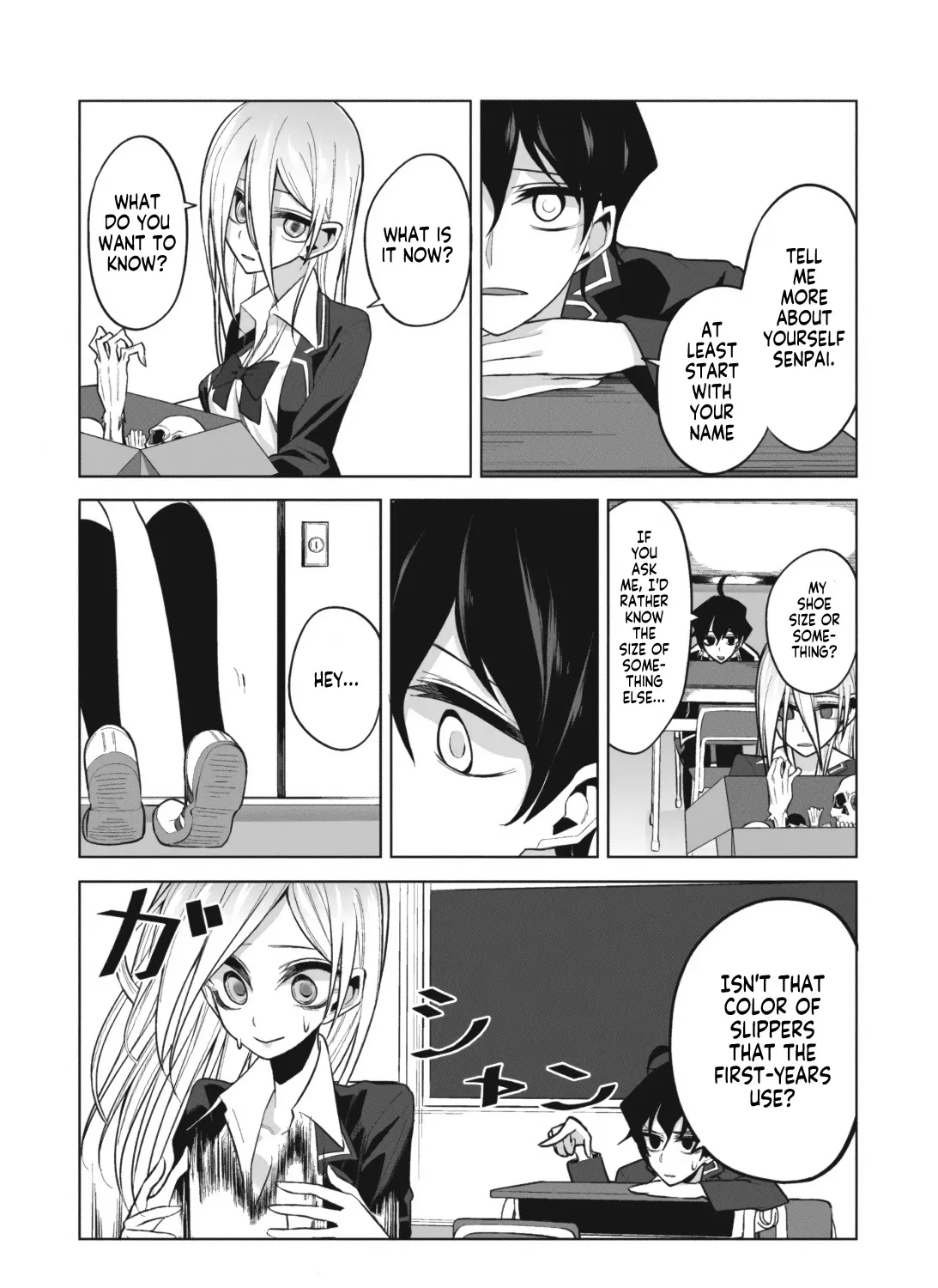 Mizuki-senpai no Koi Uranai Zinmanga X Chapter 3 Page 5