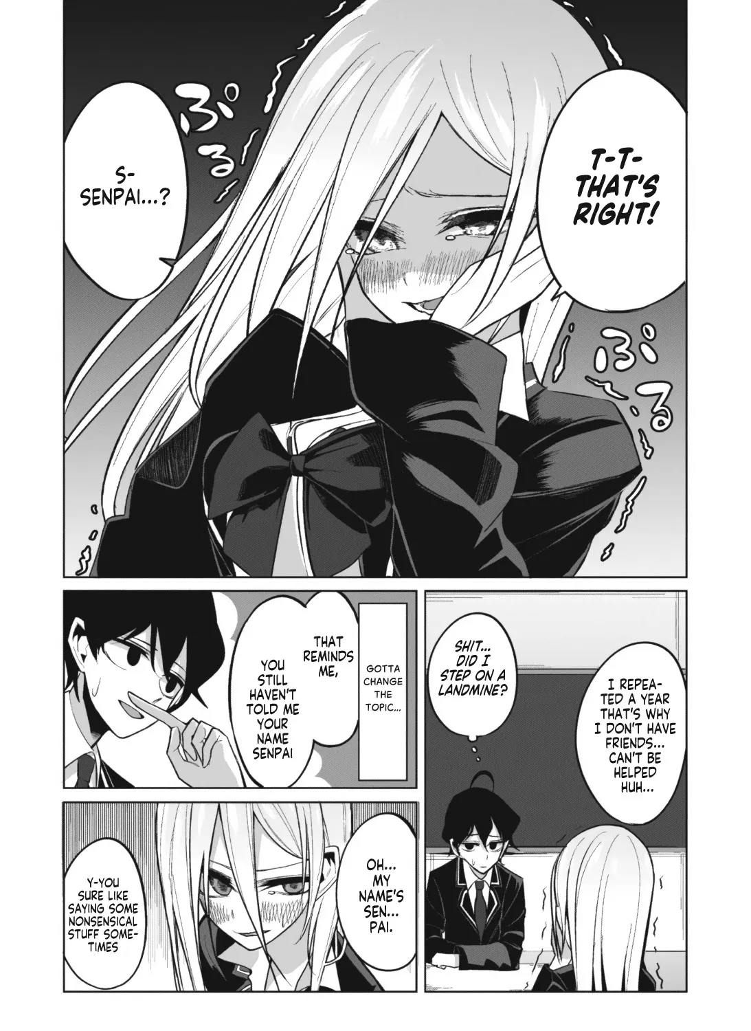 Mizuki-senpai no Koi Uranai Zinmanga X Chapter 3 Page 11