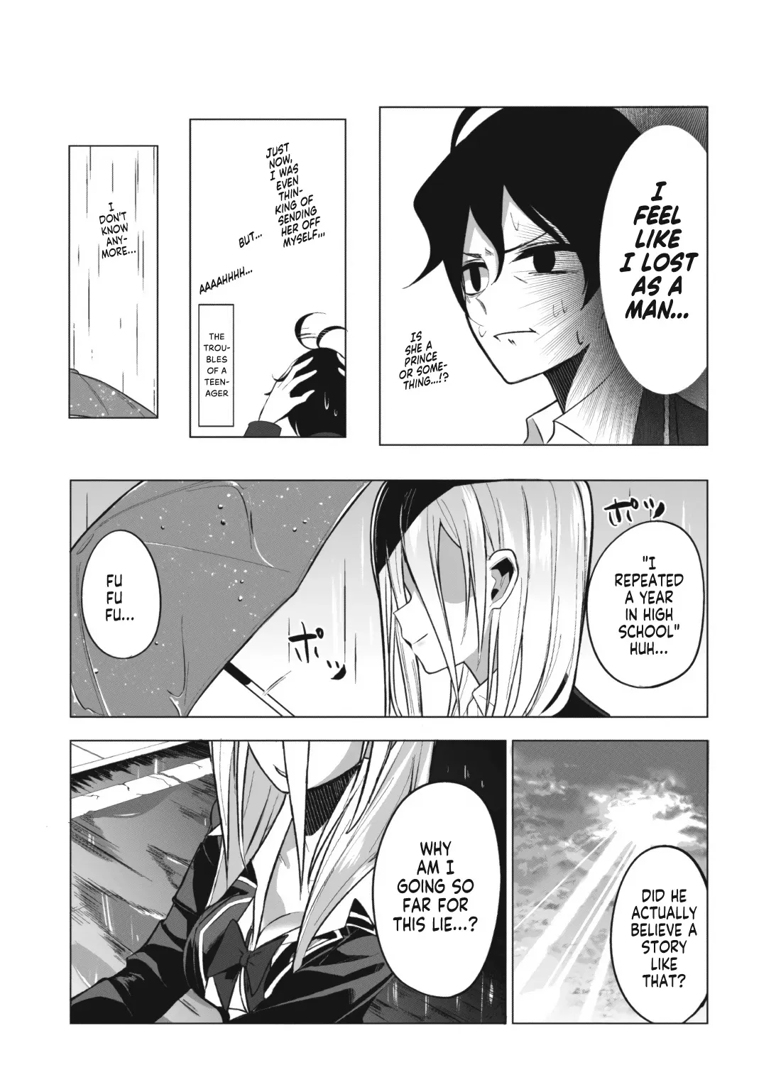 Mizuki-senpai no Koi Uranai Zinmanga X Chapter 3 Page 29
