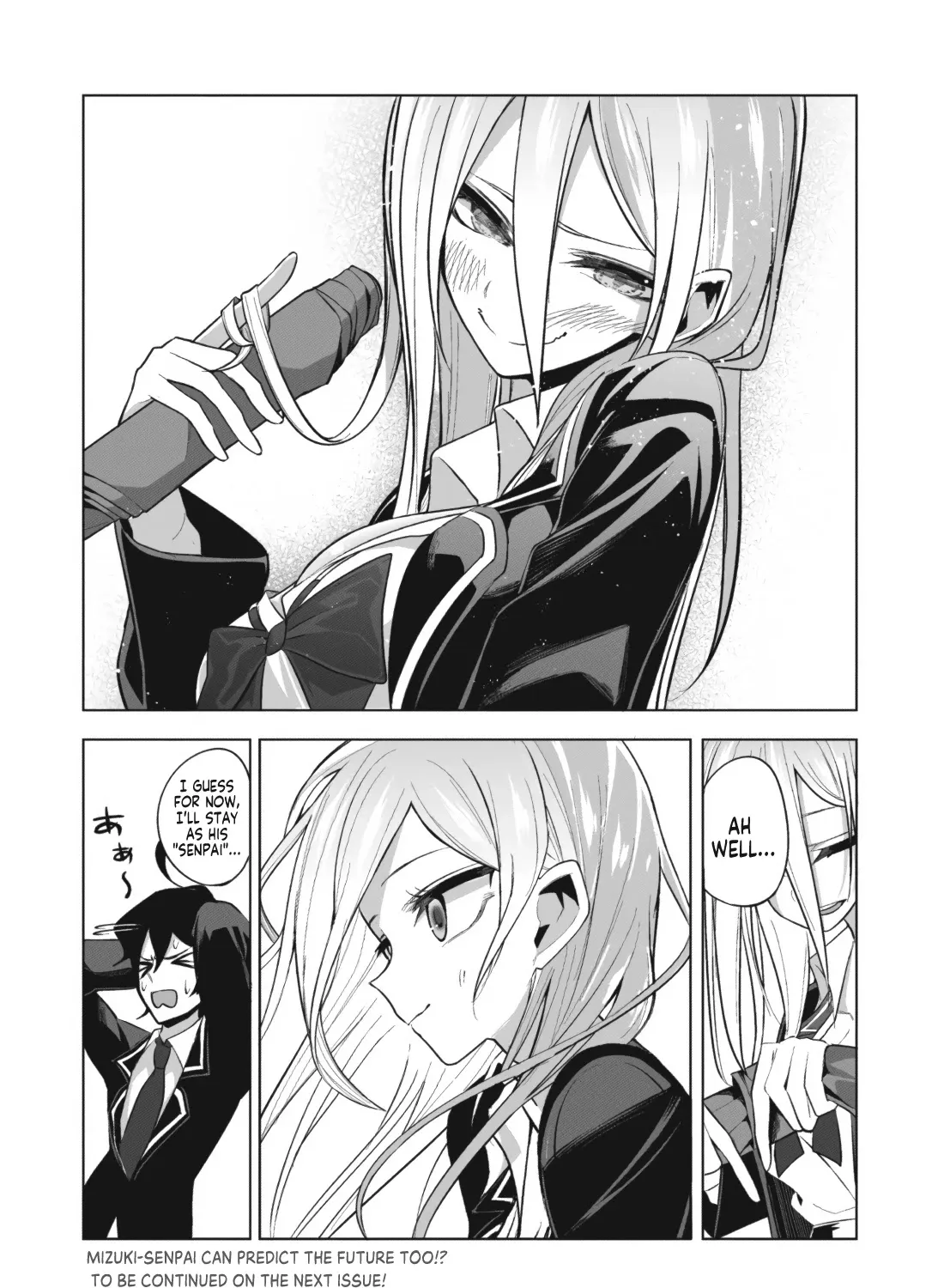 Mizuki-senpai no Koi Uranai Zinmanga X Chapter 3 Page 33