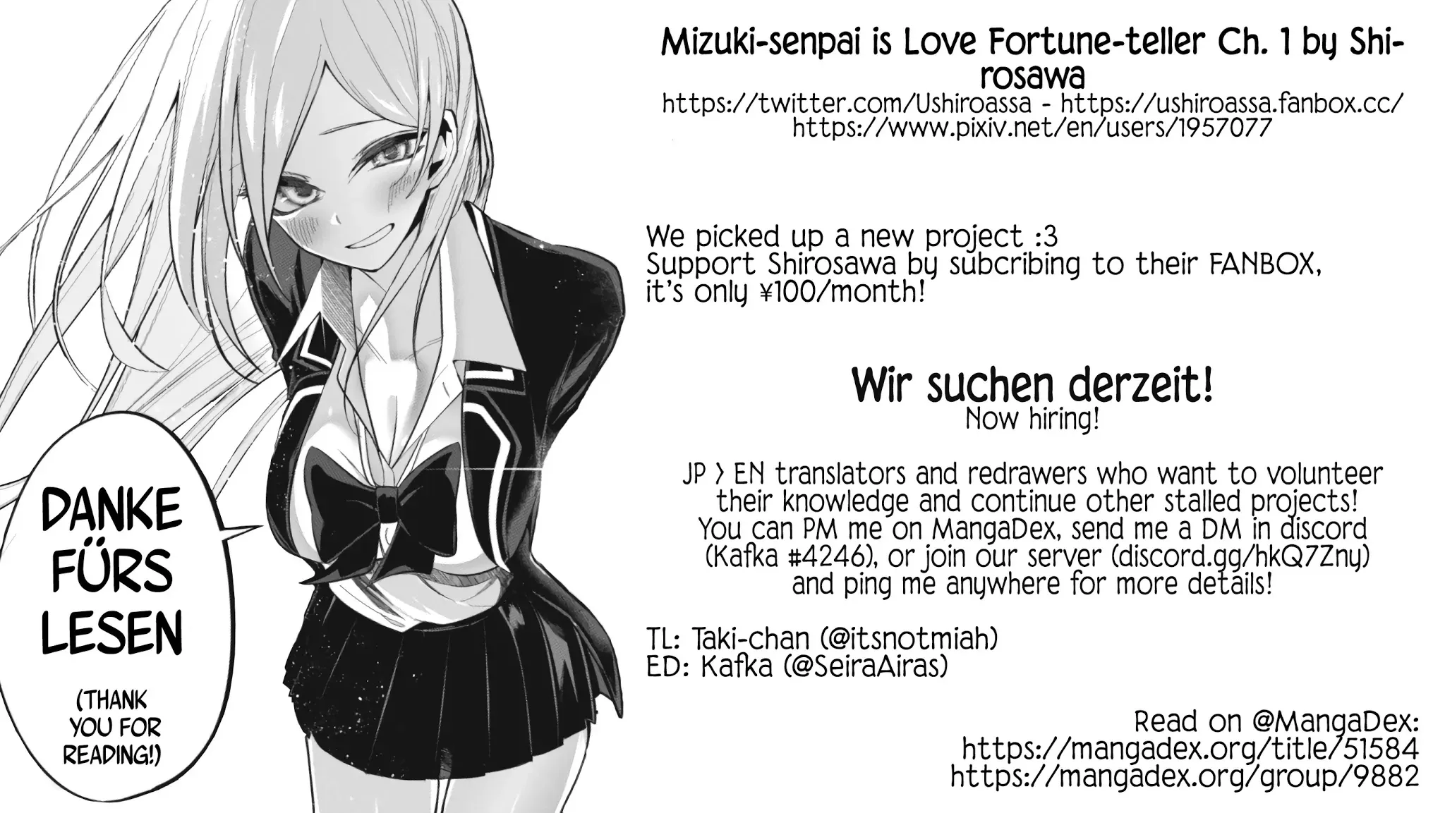 Mizuki-senpai no Koi Uranai Zinmanga X Chapter 1 Page 23