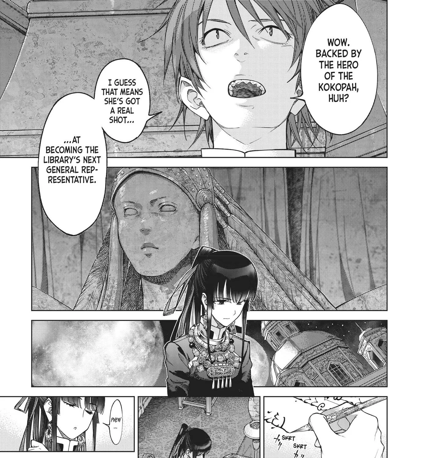 Toshokan no Daimajutsushi Zinmanga X Chapter 24 Page 46