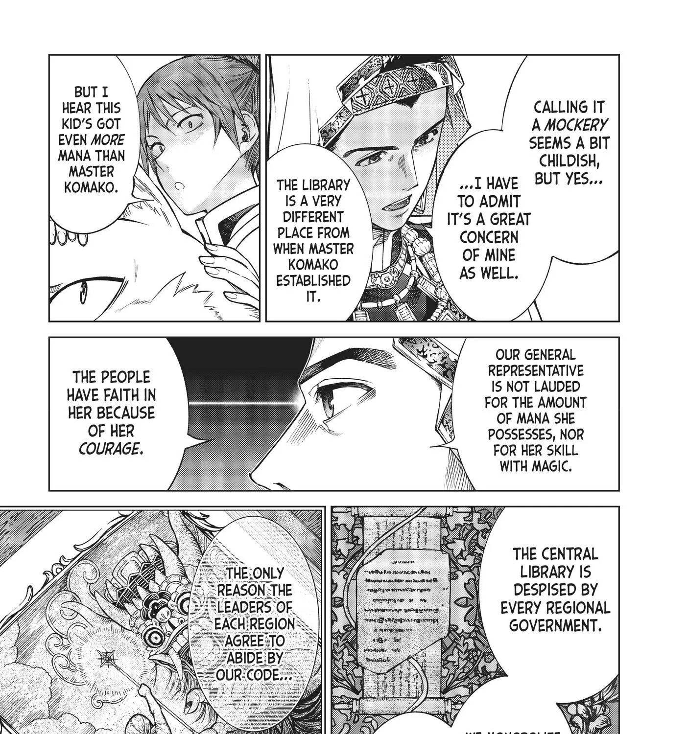 Toshokan no Daimajutsushi Zinmanga X Chapter 24 Page 54