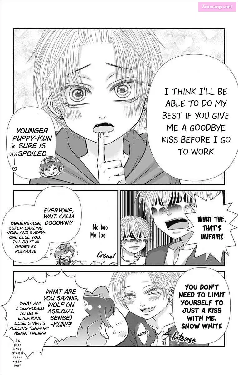 Menhera Usagi wa Yandere Ookami ni Dekiaisareru Zinmanga X Chapter 39.1 Page 3