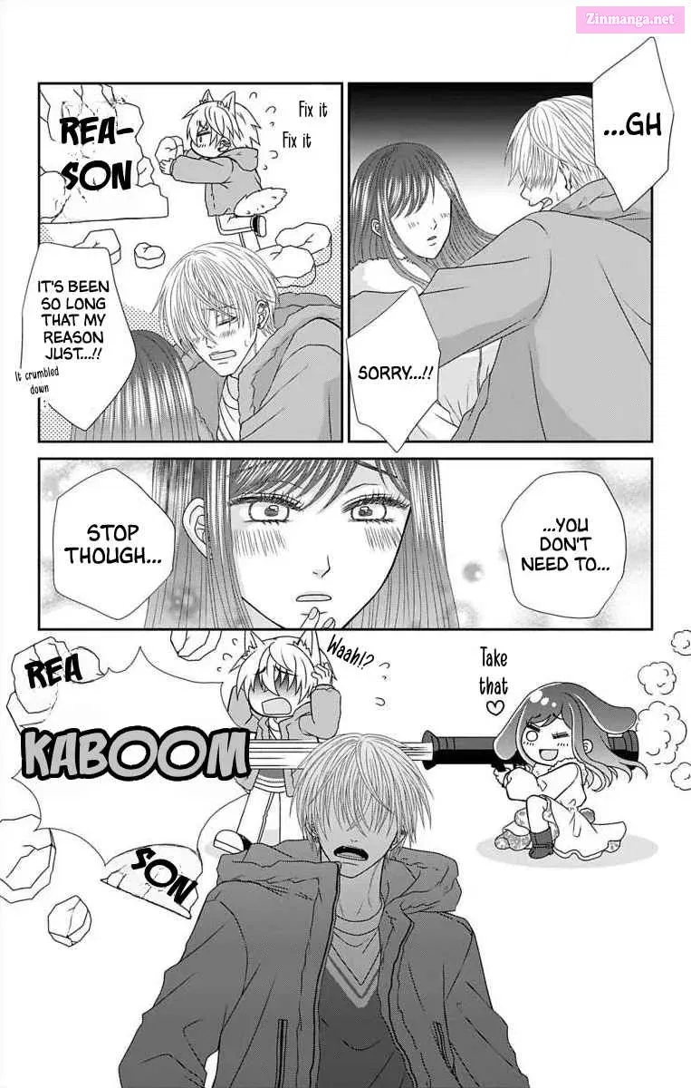 Menhera Usagi wa Yandere Ookami ni Dekiaisareru Zinmanga X Chapter 23 Page 9