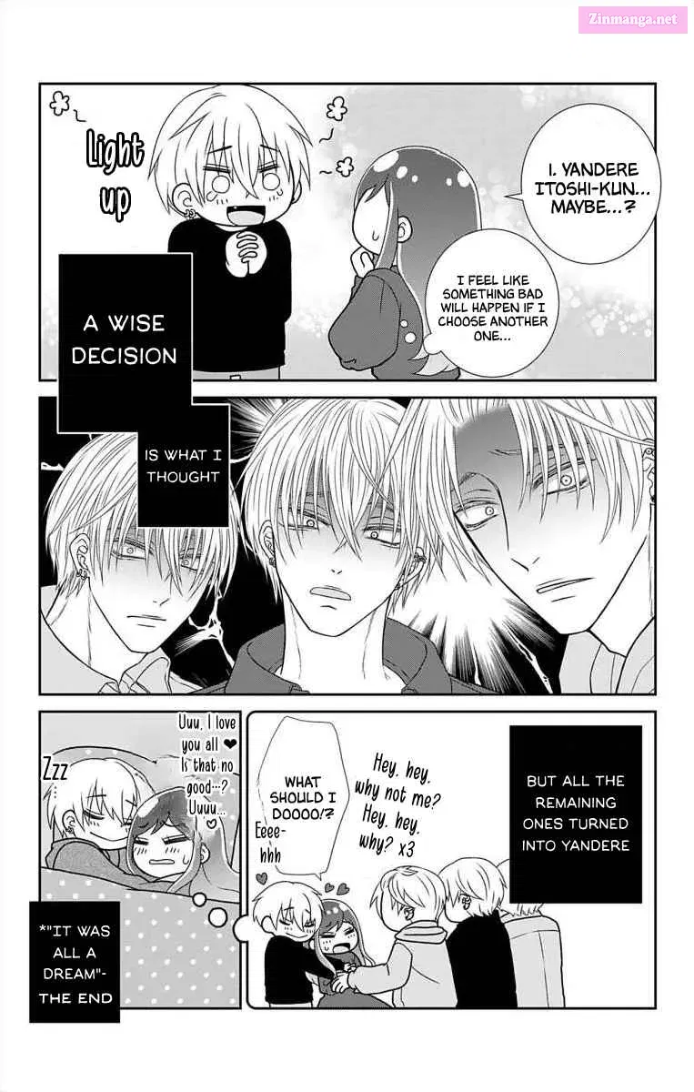 Menhera Usagi wa Yandere Ookami ni Dekiaisareru Zinmanga X Chapter 15.1 Page 3