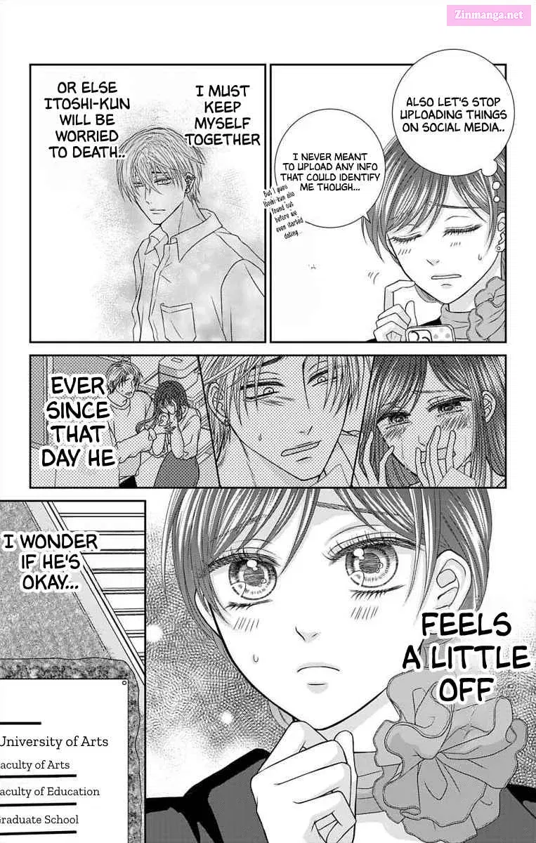 Menhera Usagi wa Yandere Ookami ni Dekiaisareru Zinmanga X Chapter 14 Page 5