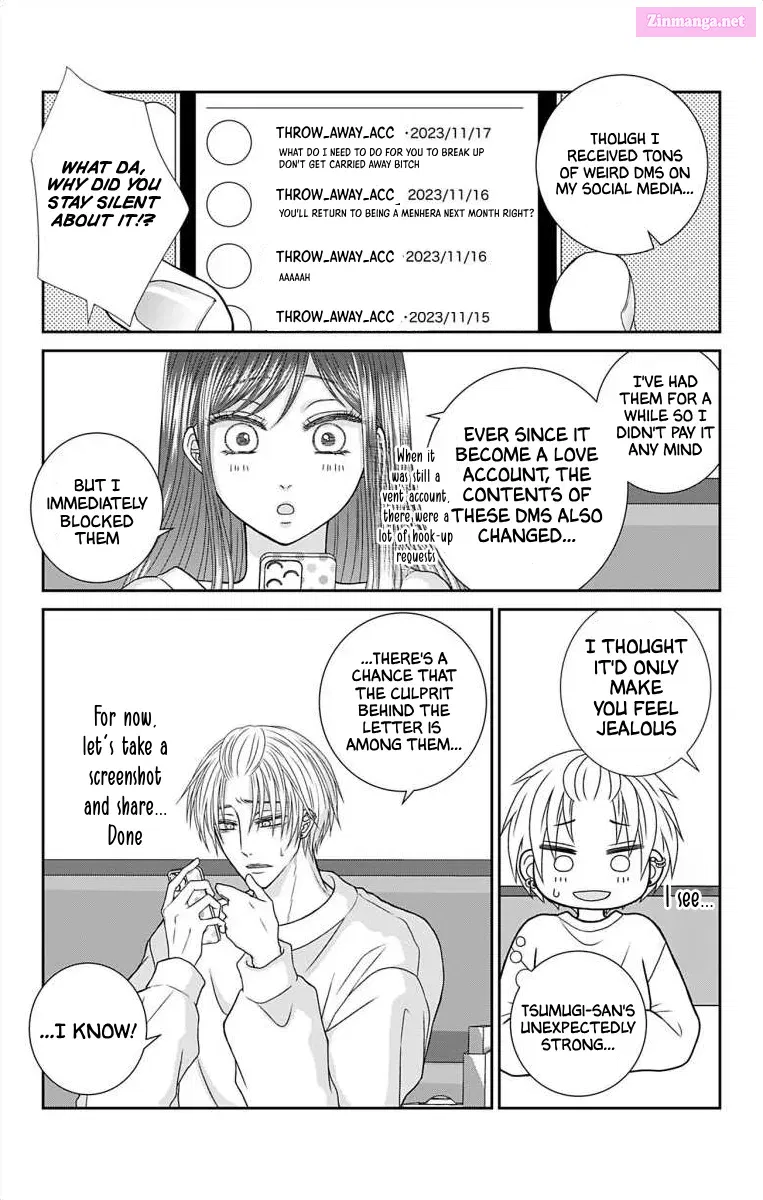 Menhera Usagi wa Yandere Ookami ni Dekiaisareru Zinmanga X Chapter 13 Page 6