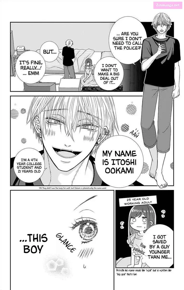 Menhera Usagi wa Yandere Ookami ni Dekiaisareru Zinmanga X Chapter 1 Page 12
