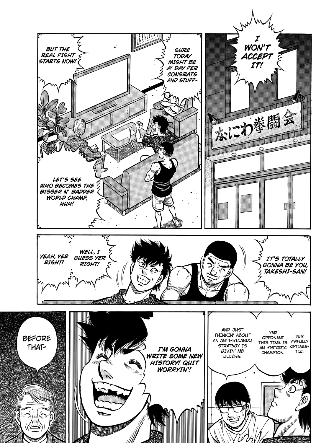 Hajime No Ippo Zinmanga X Chapter 1375 Page 26