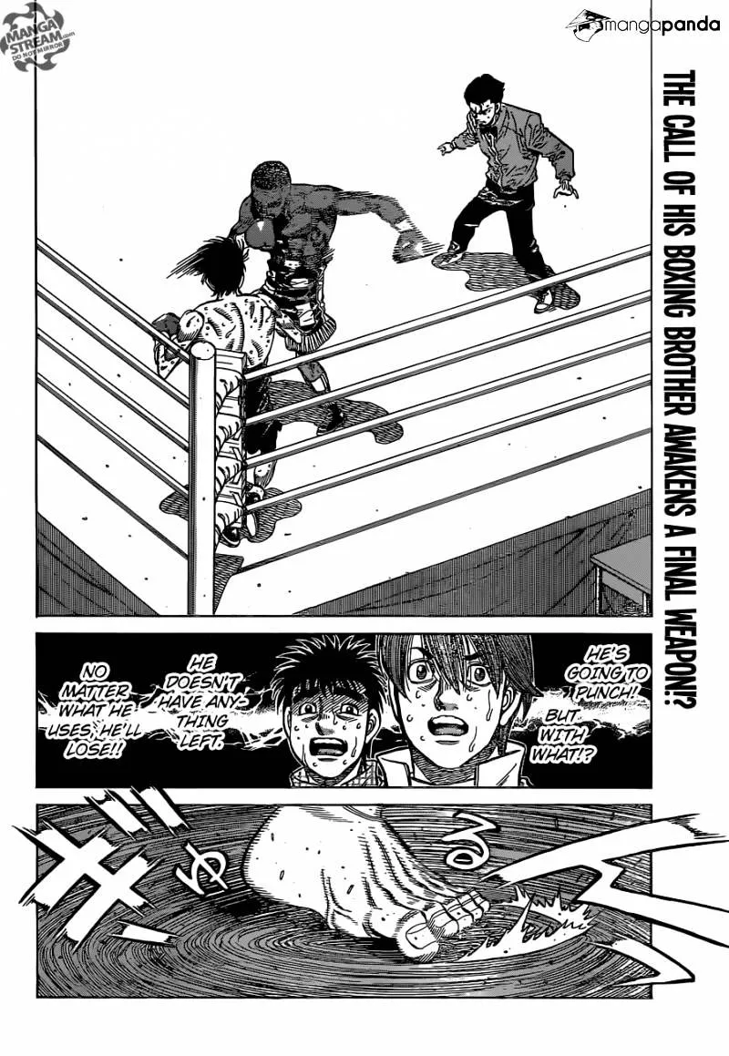 Hajime No Ippo Zinmanga X Chapter 1118 Page 12