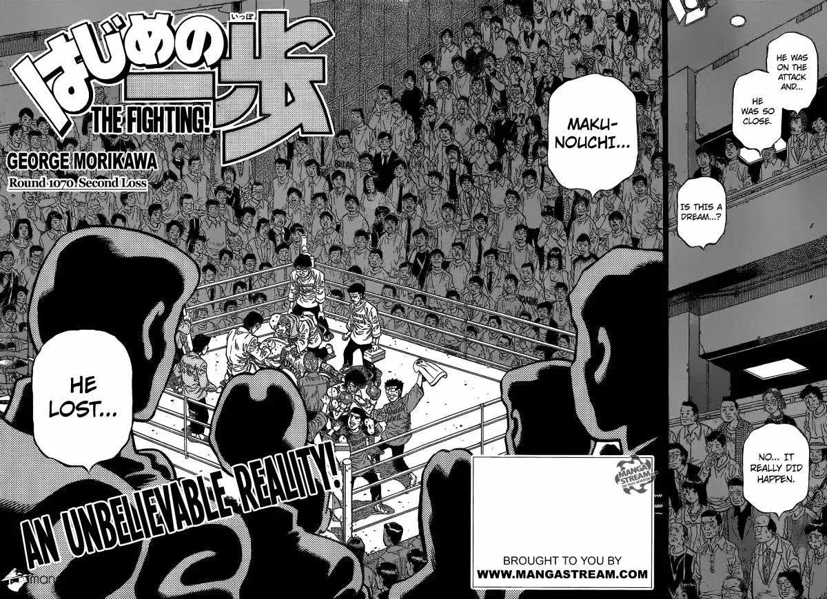 Hajime No Ippo Zinmanga X Chapter 1070 Page 3