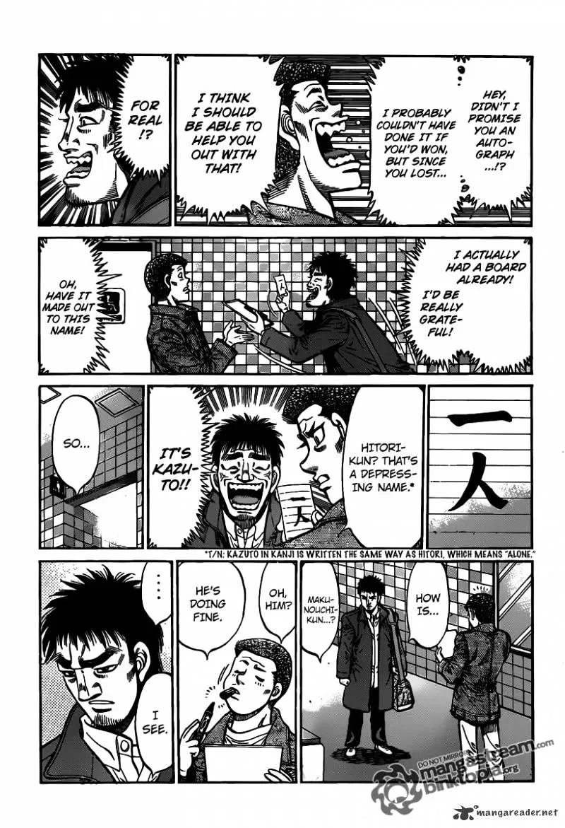Hajime No Ippo Zinmanga X Chapter 941 Page 7
